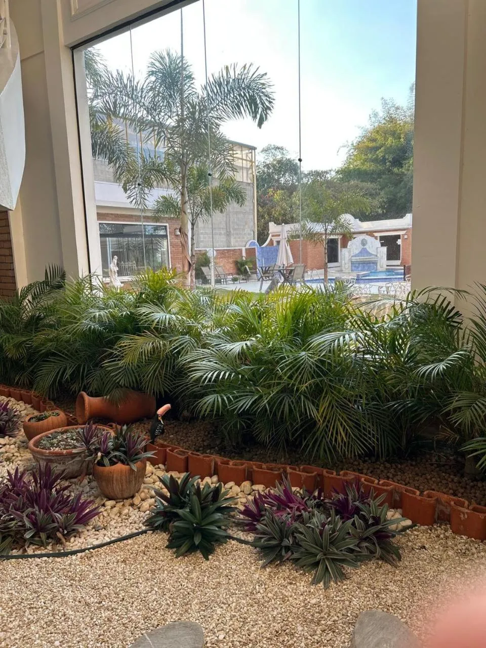 Garden in Grand Ville Hotel