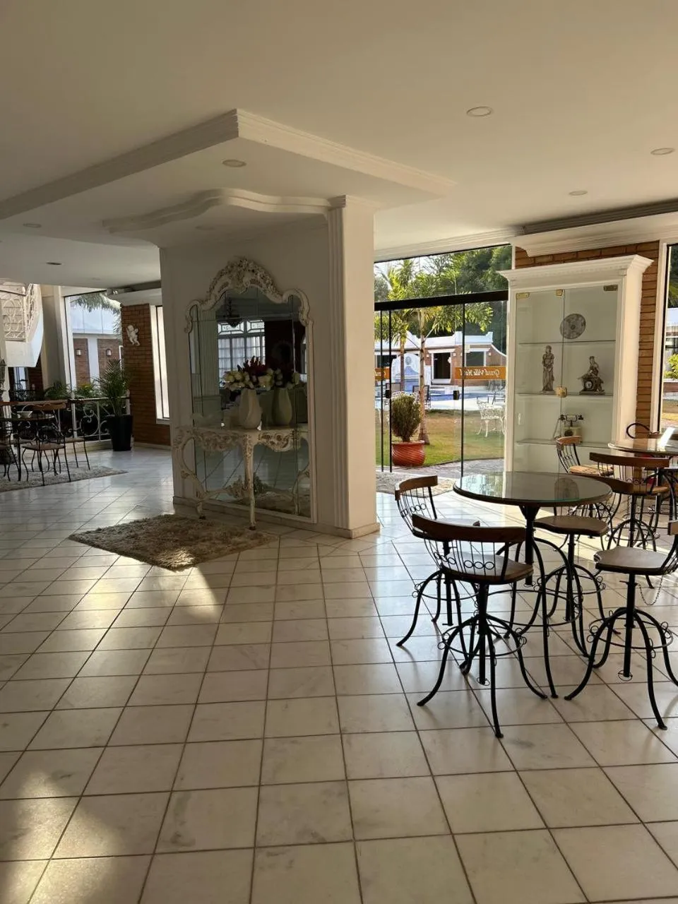 Seating area in Grand Ville Hotel