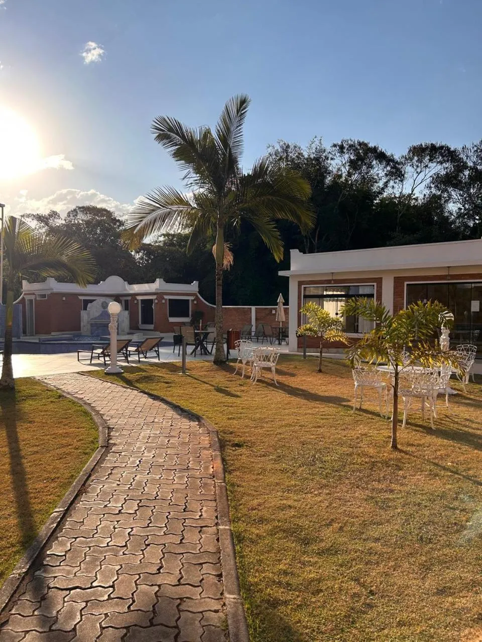 Garden view in Grand Ville Hotel