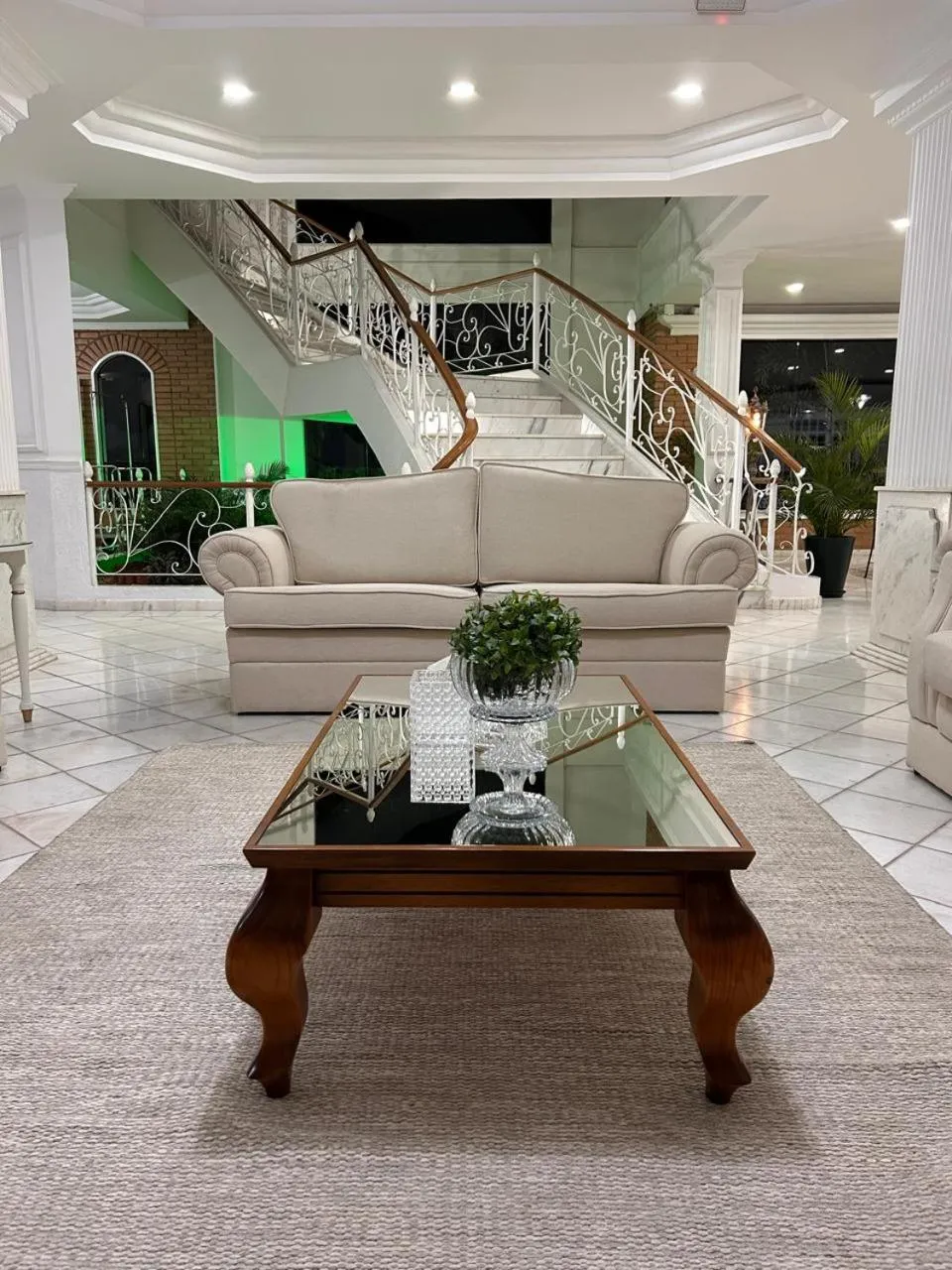 Living room in Grand Ville Hotel