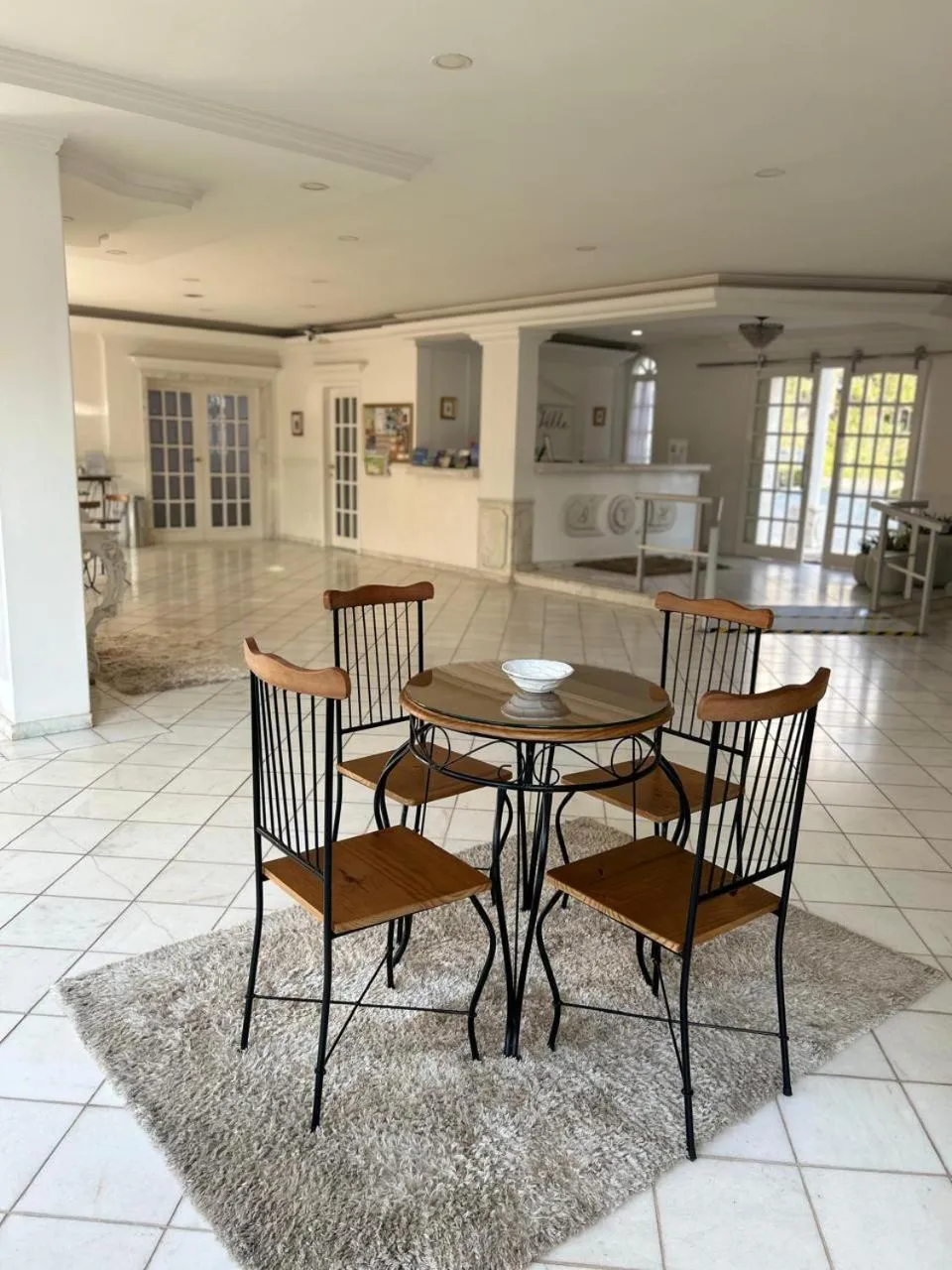 Seating area in Grand Ville Hotel