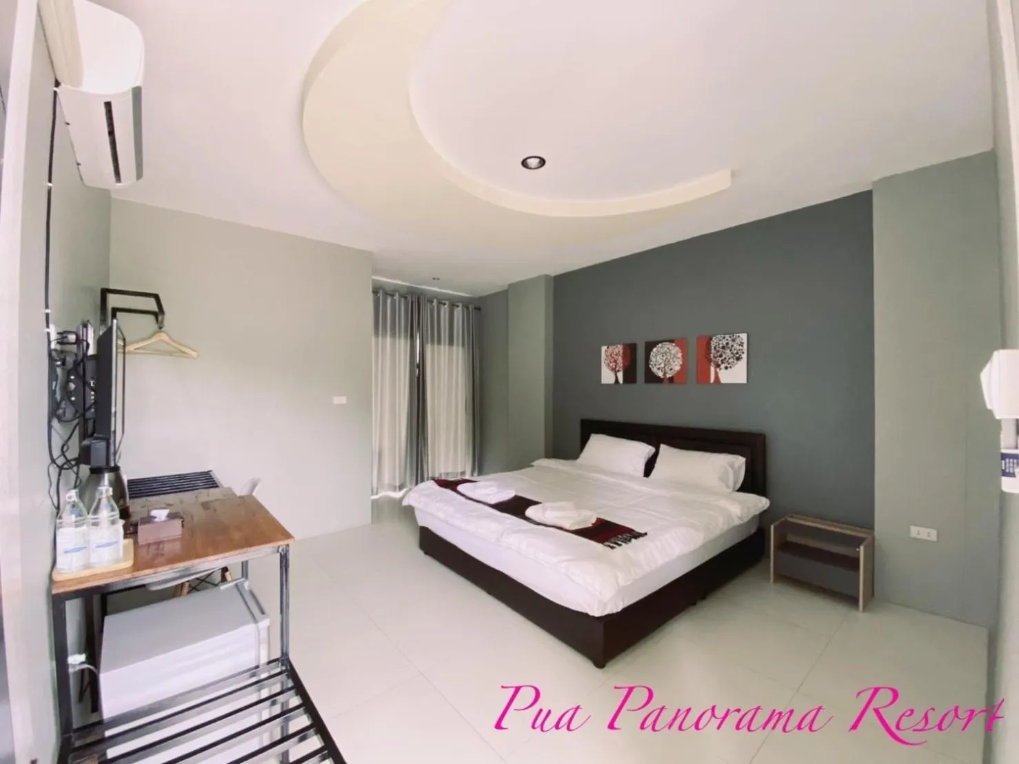 Bed in Pua Panorama Resort