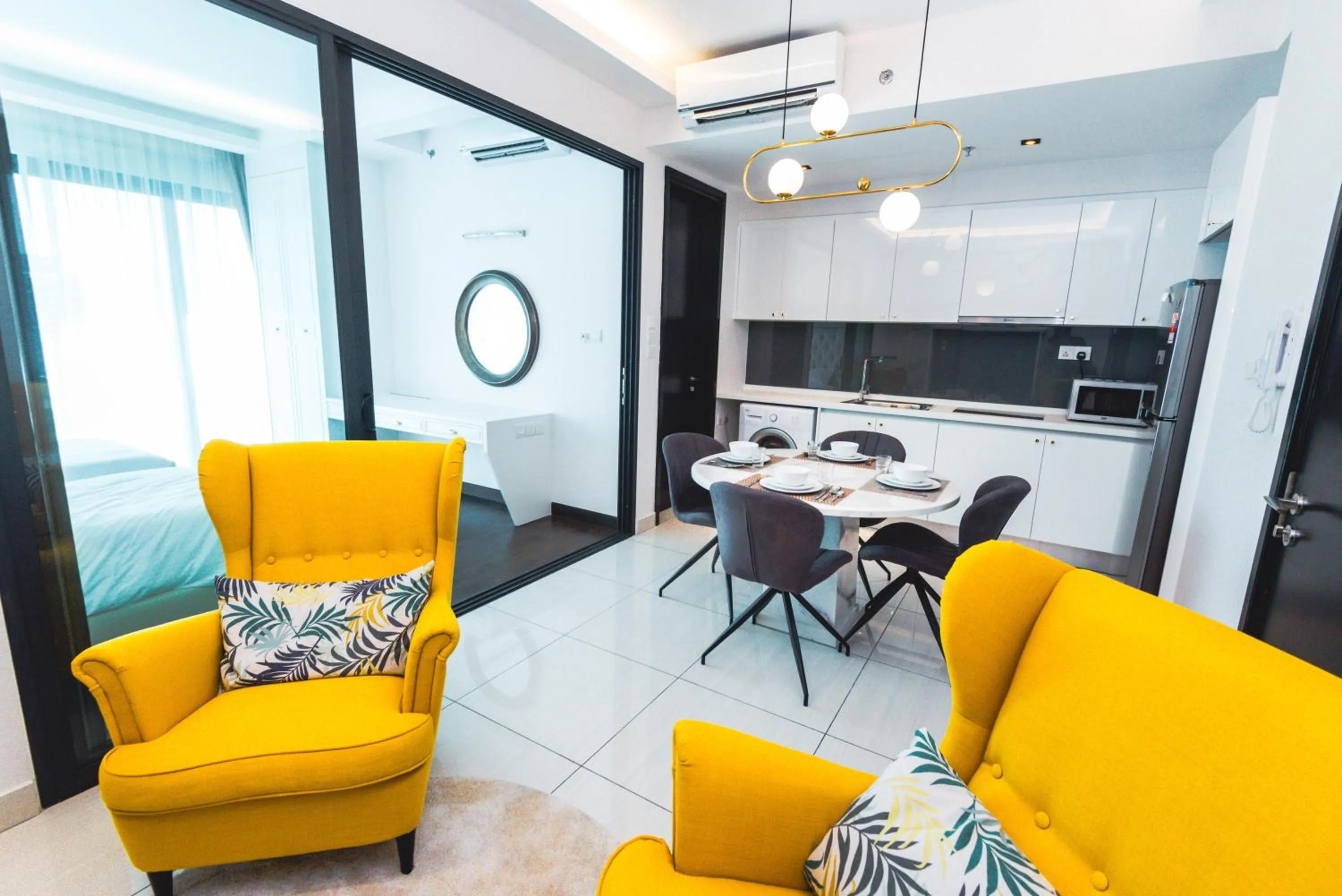 Living room in Stay @ Almas Puteri Harbour