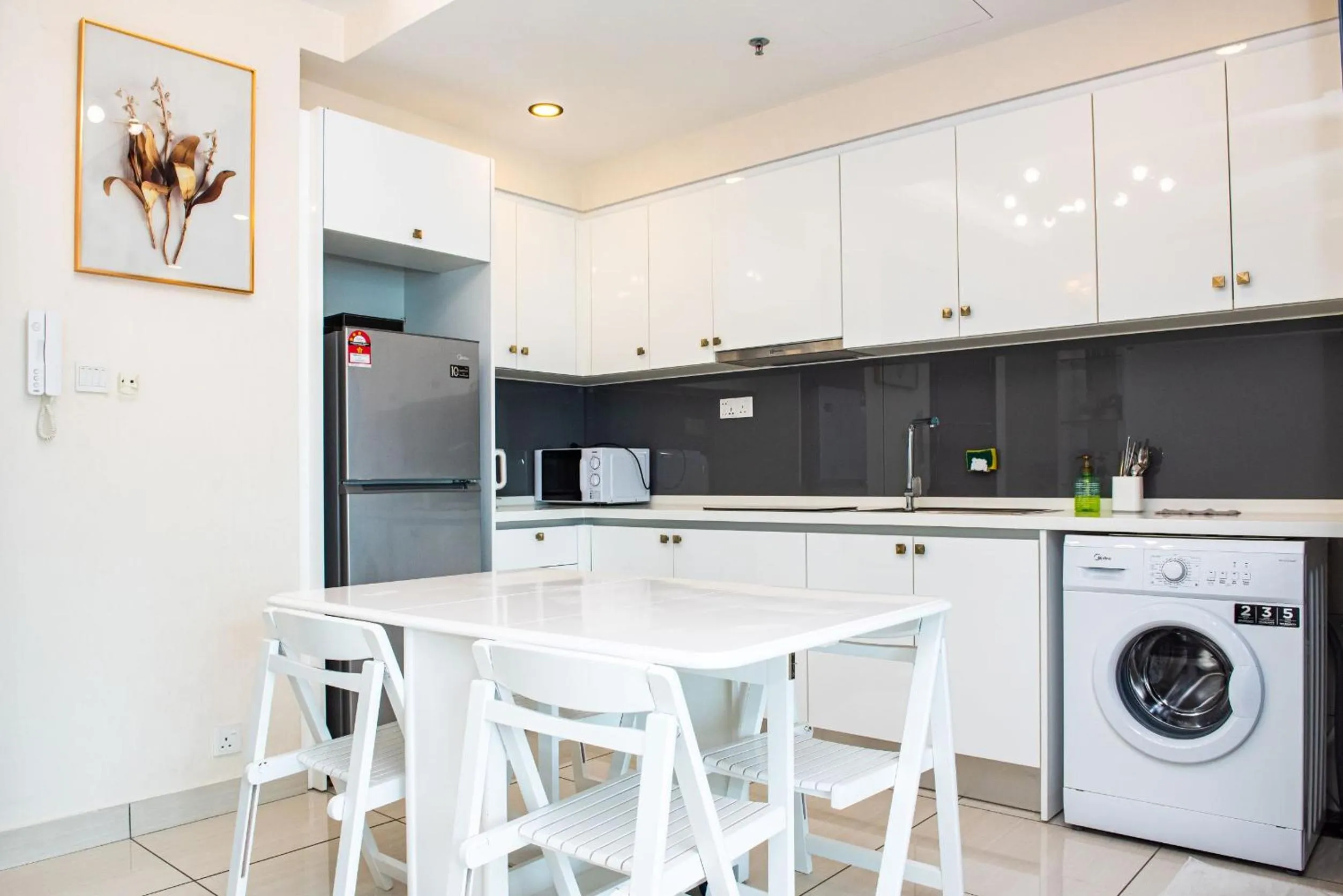 Dining area in Stay @ Almas Puteri Harbour