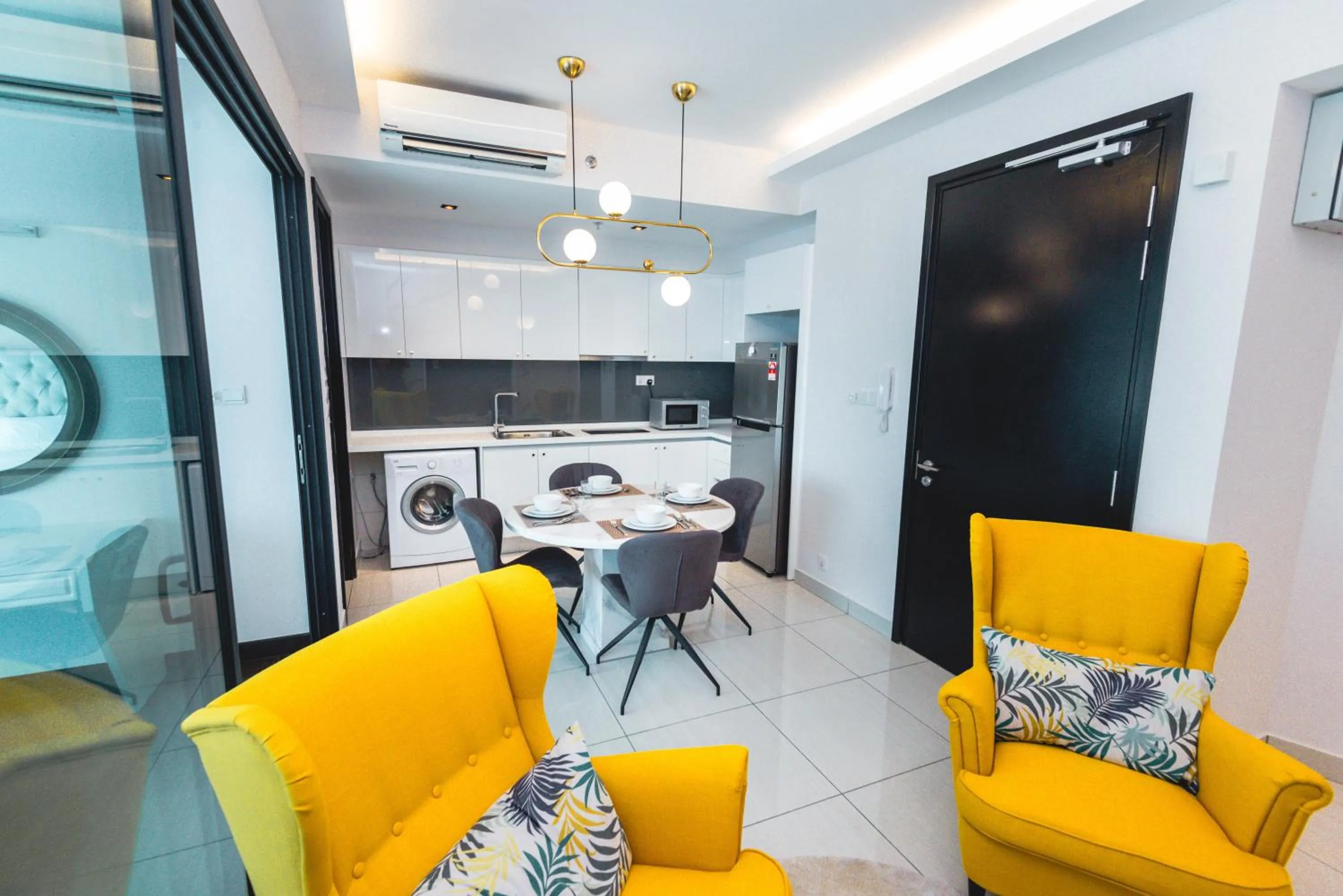 Seating area in Stay @ Almas Puteri Harbour