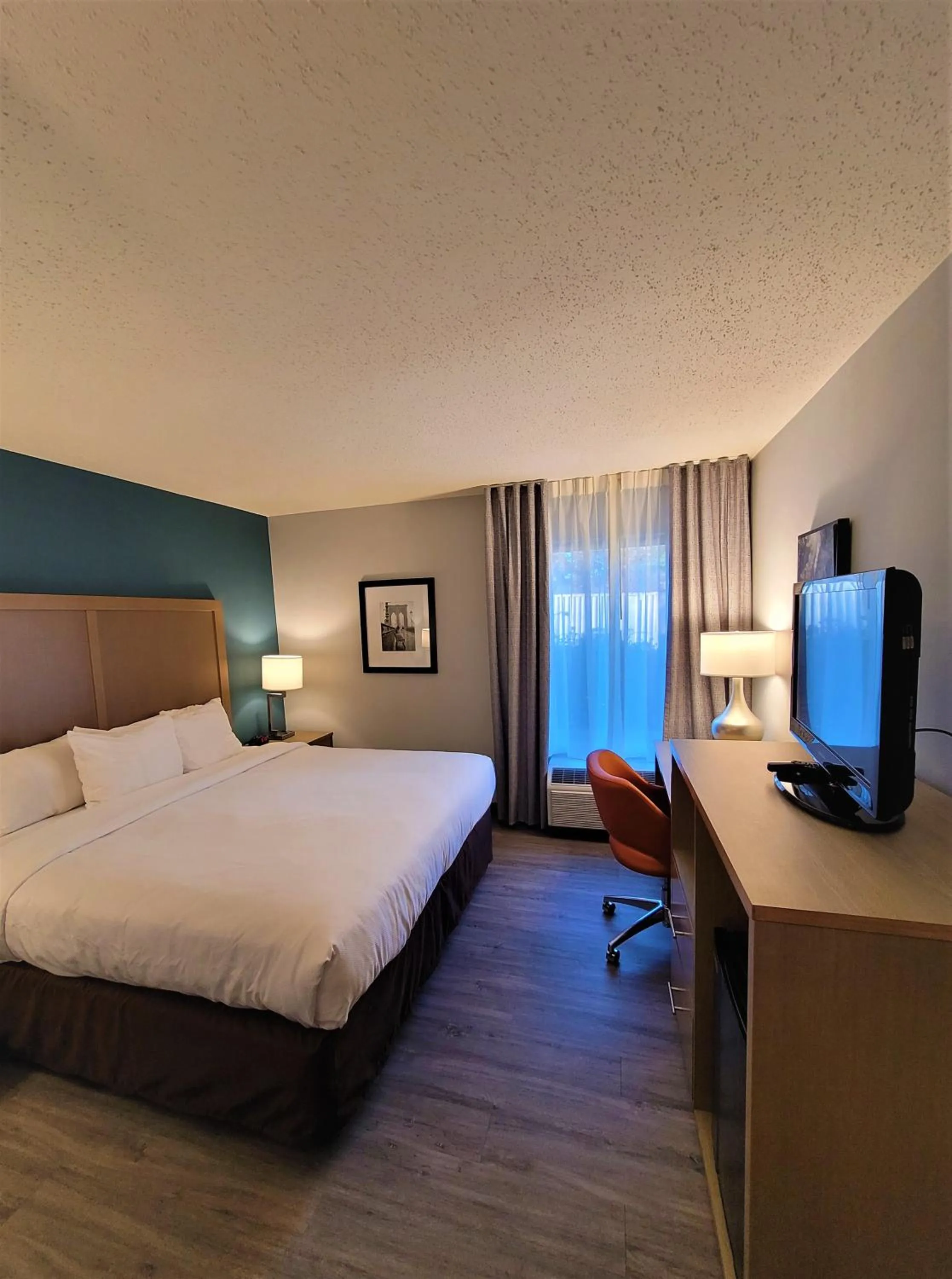 King Room with Roll-in-Shower - Accessible/Non Smoking in Comfort Inn & Suites Alexandria West
