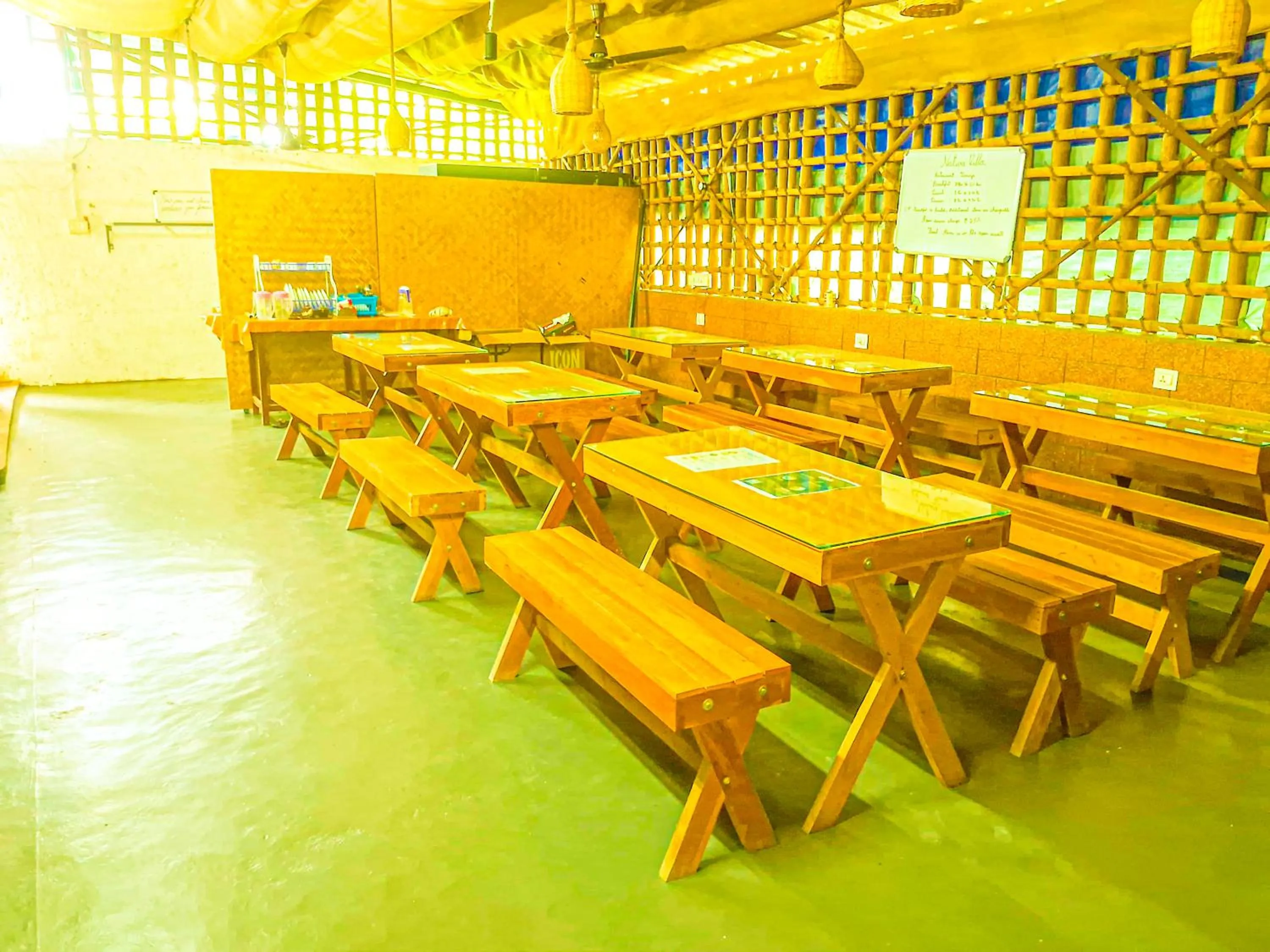Dining area in Nature Villa Kochi