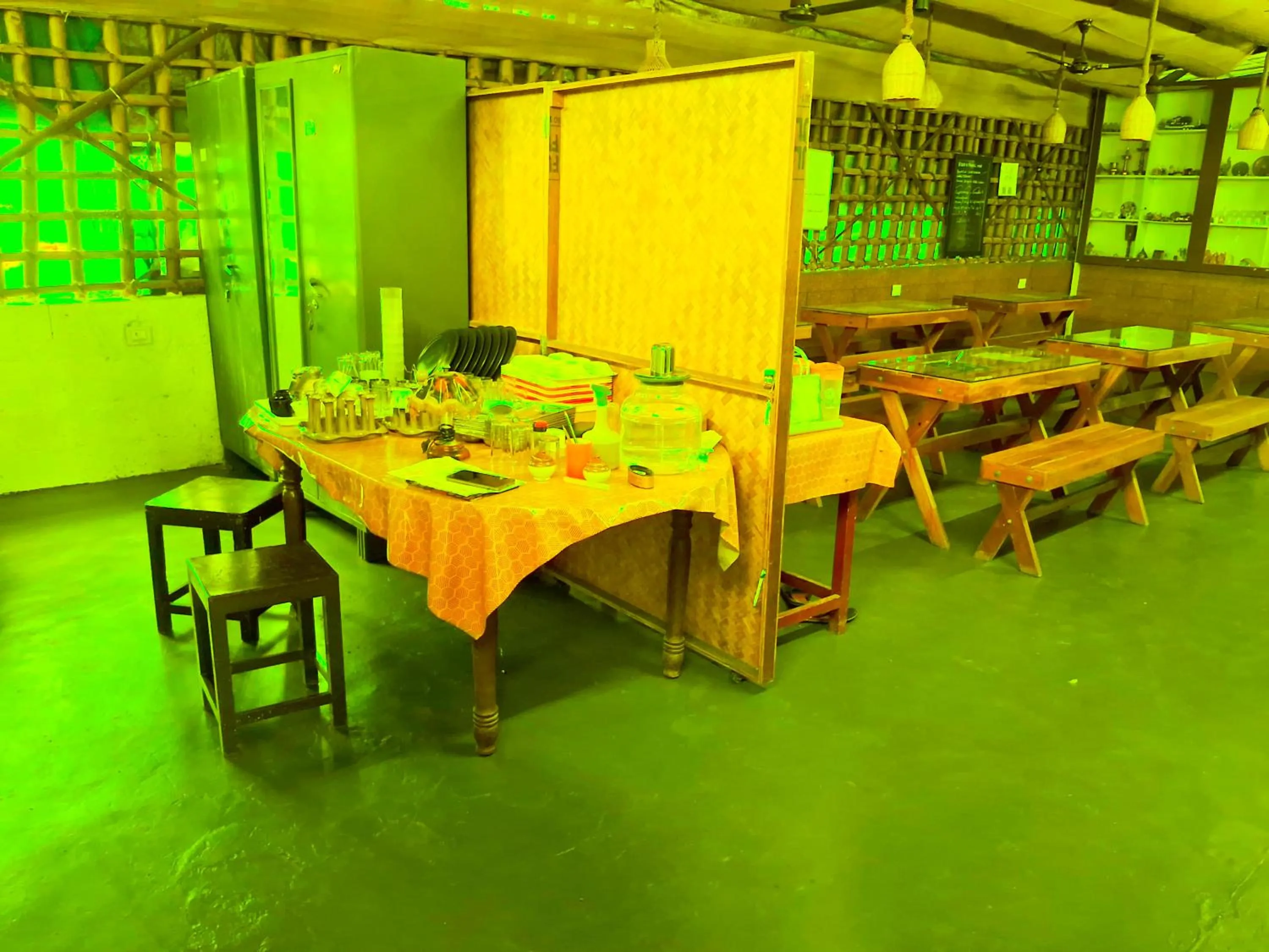 Dining area in Nature Villa Kochi