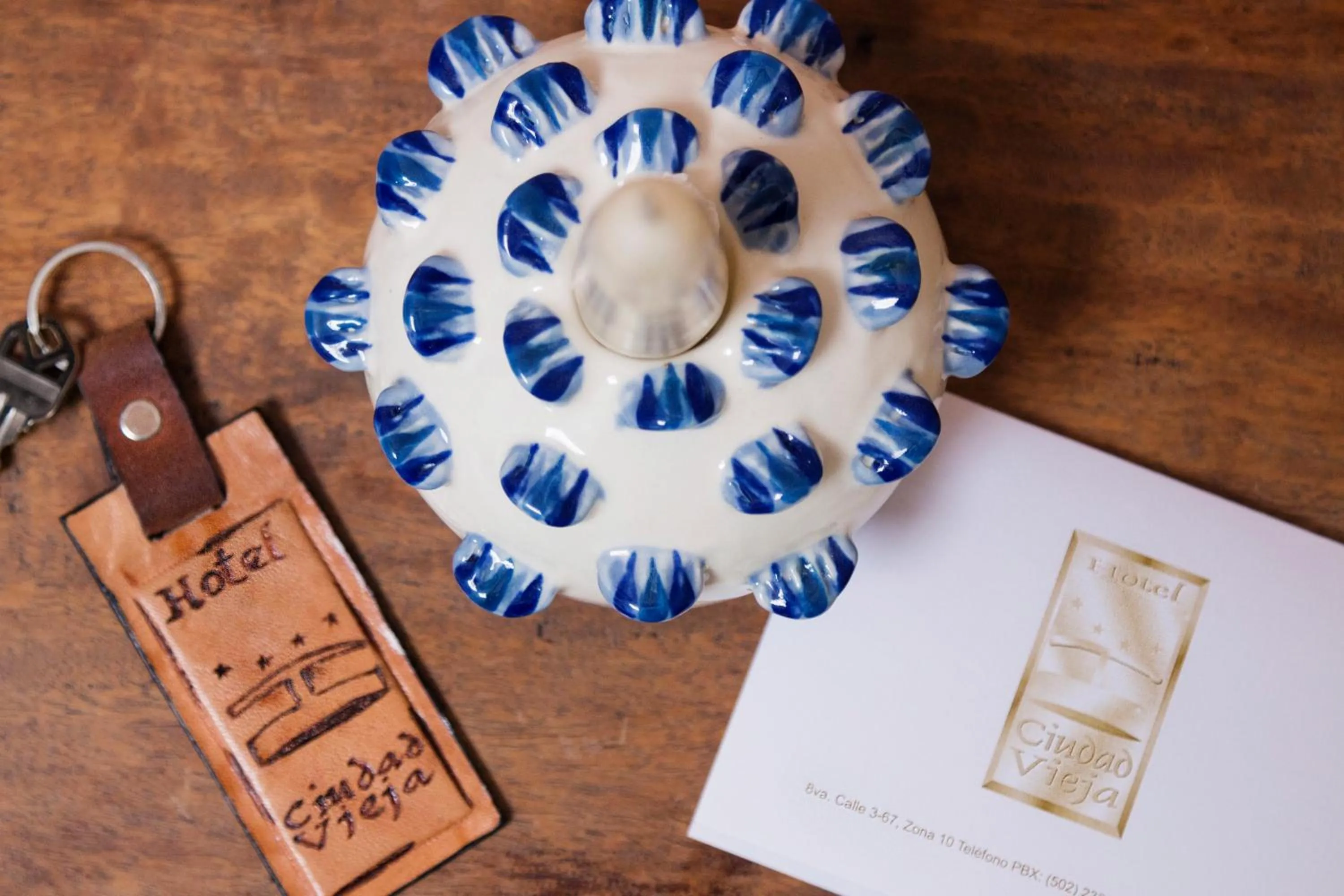 Decorative detail in Hotel Ciudad Vieja