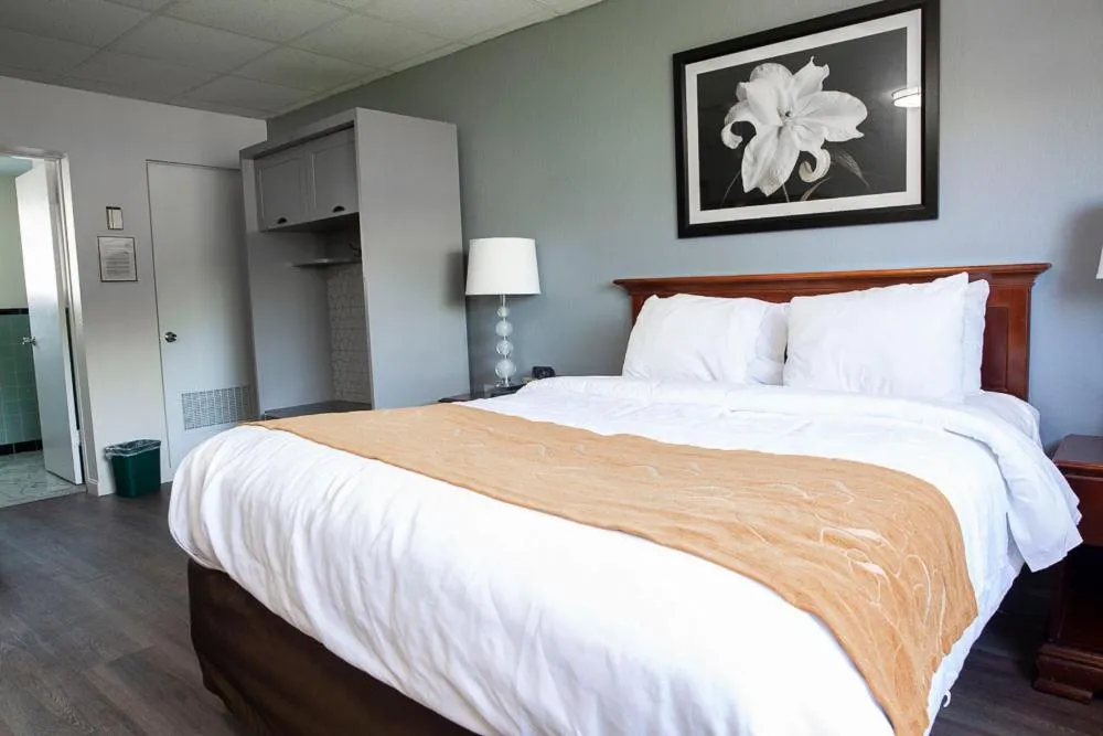 Bed in Bedford Motel