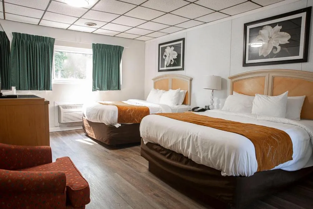 Bed in Bedford Motel