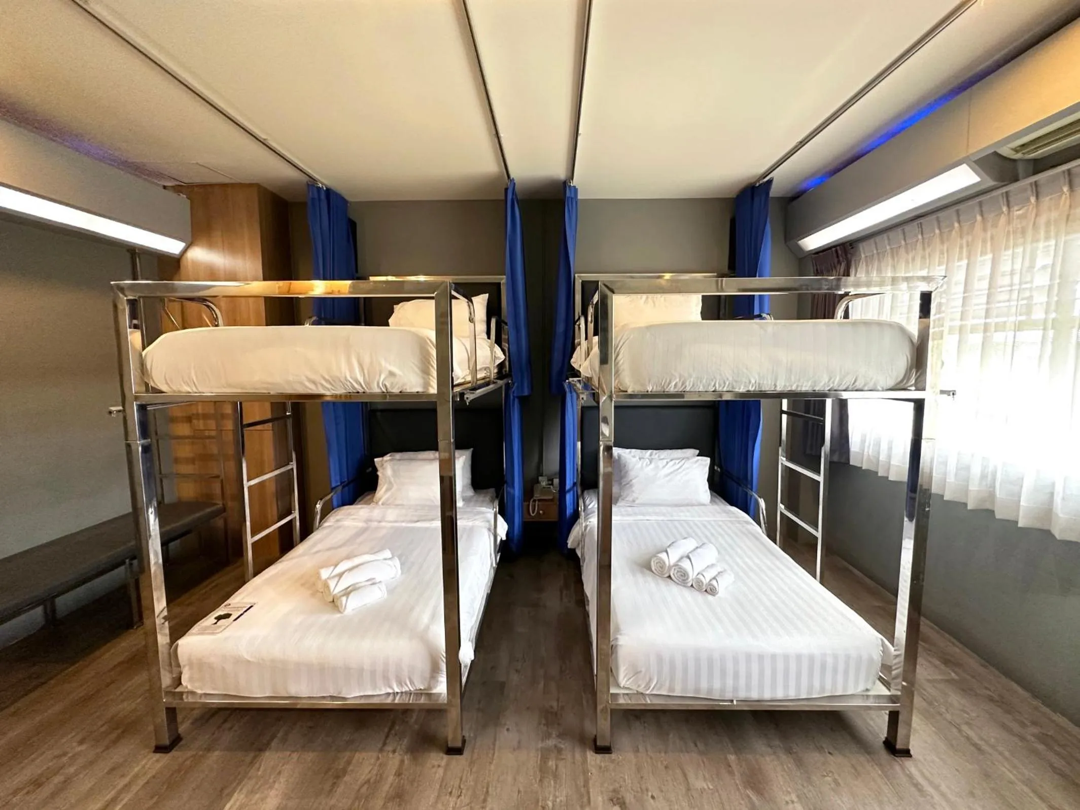 Bed in The Terminal Khon Kaen Hotel