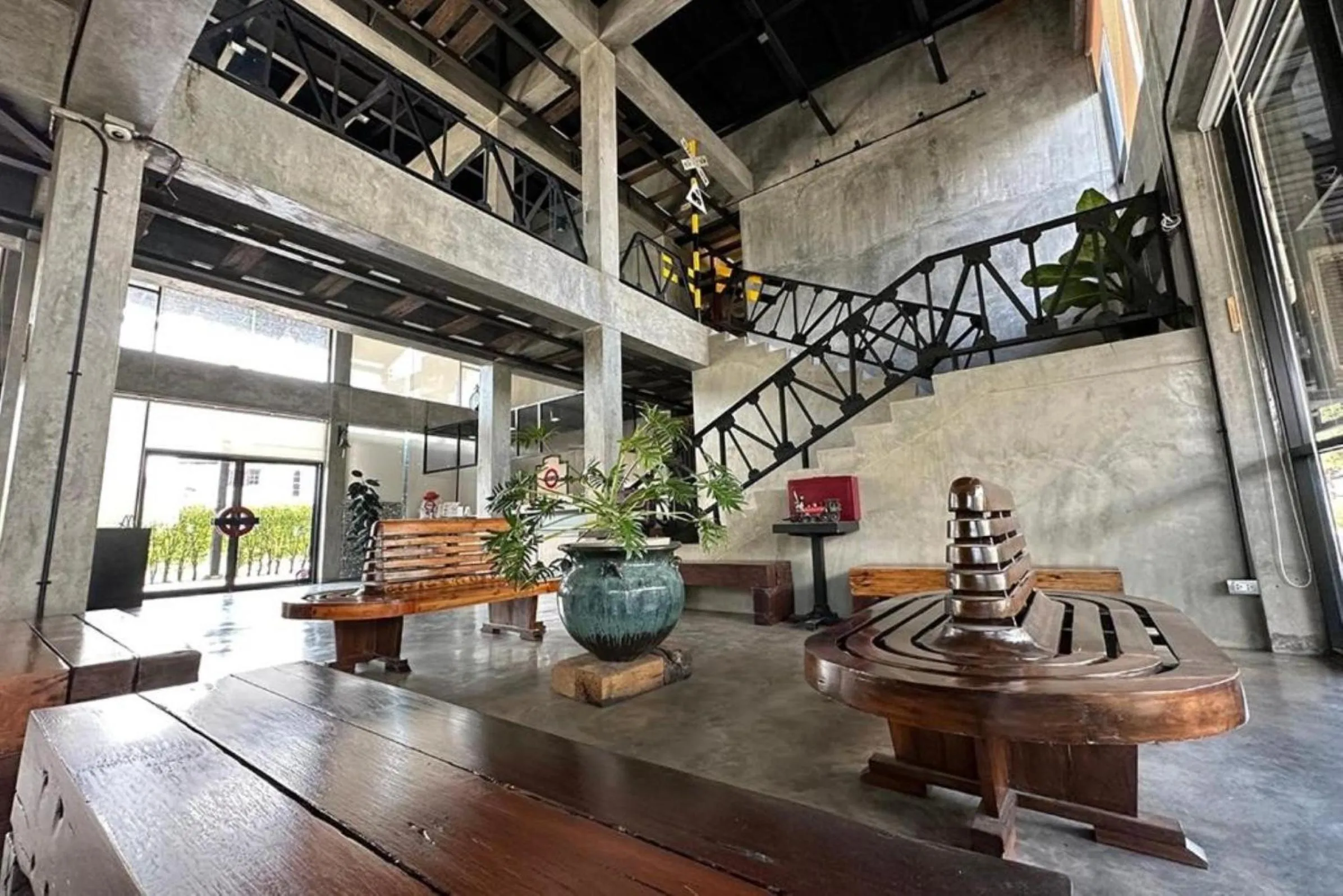 Living room in The Terminal Khon Kaen Hotel