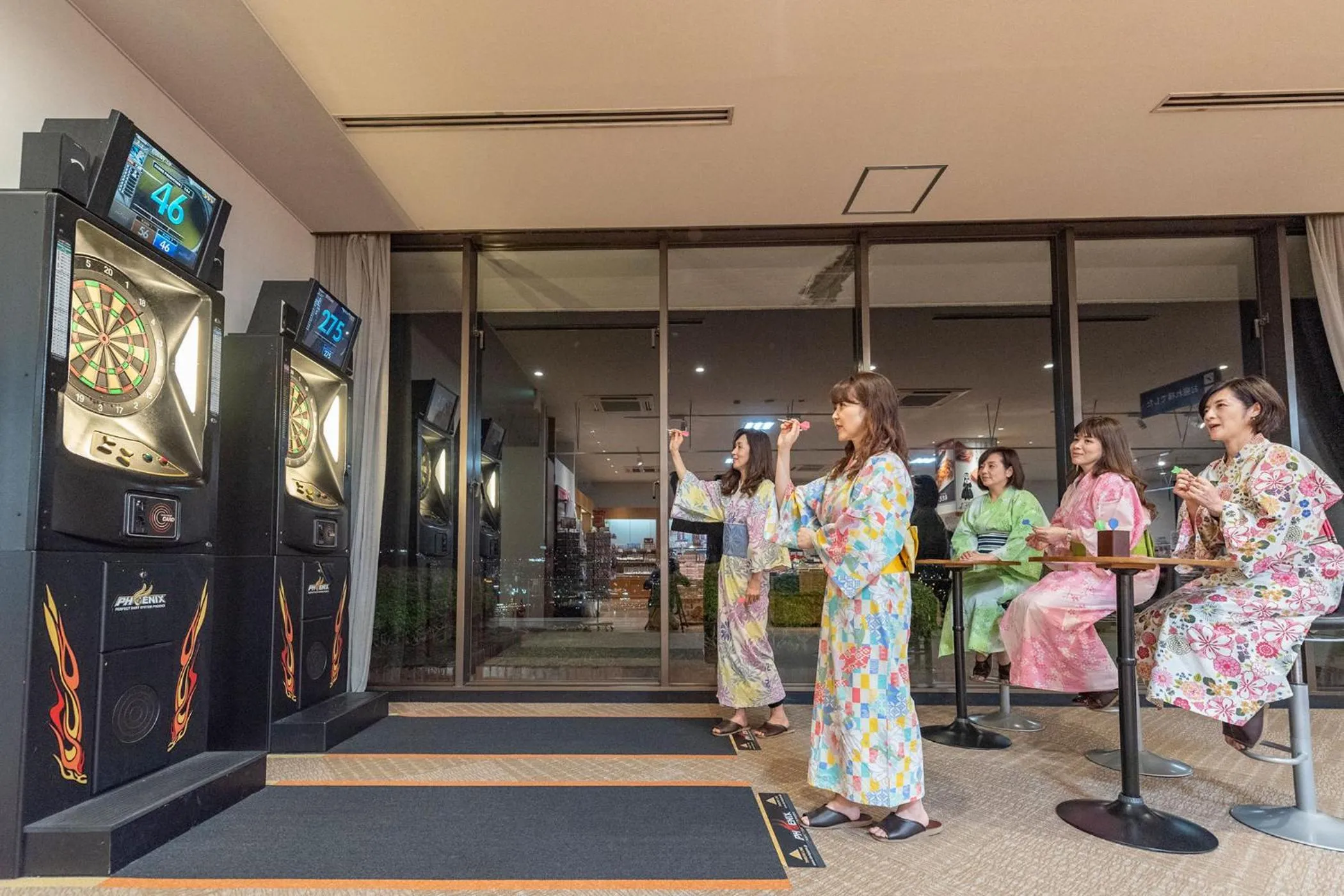 Area and facilities in Ooedo Onsen Monogatari Nagasaki Hotel Seifu