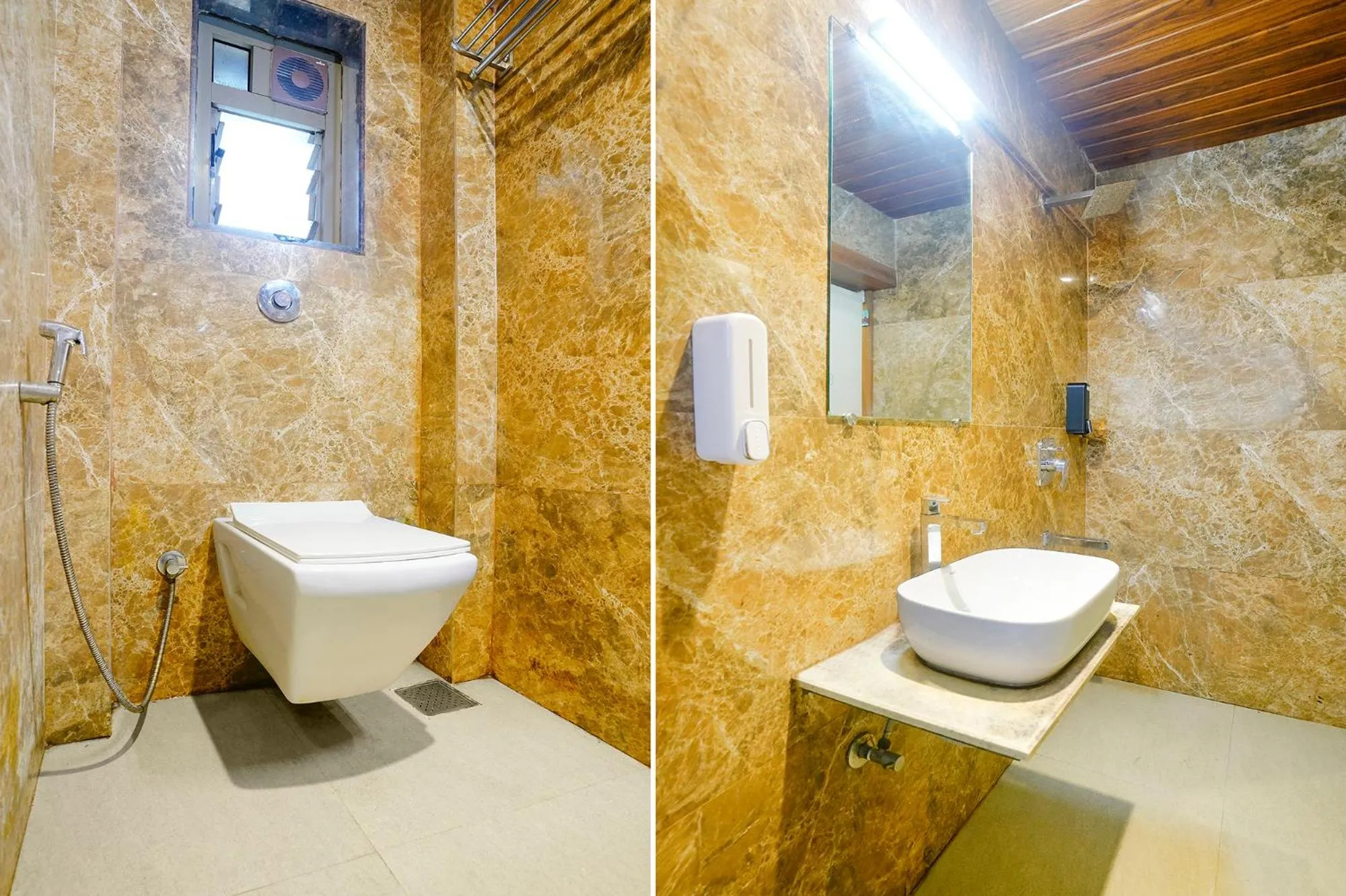 Bathroom in FabHotel Ratna Mahal