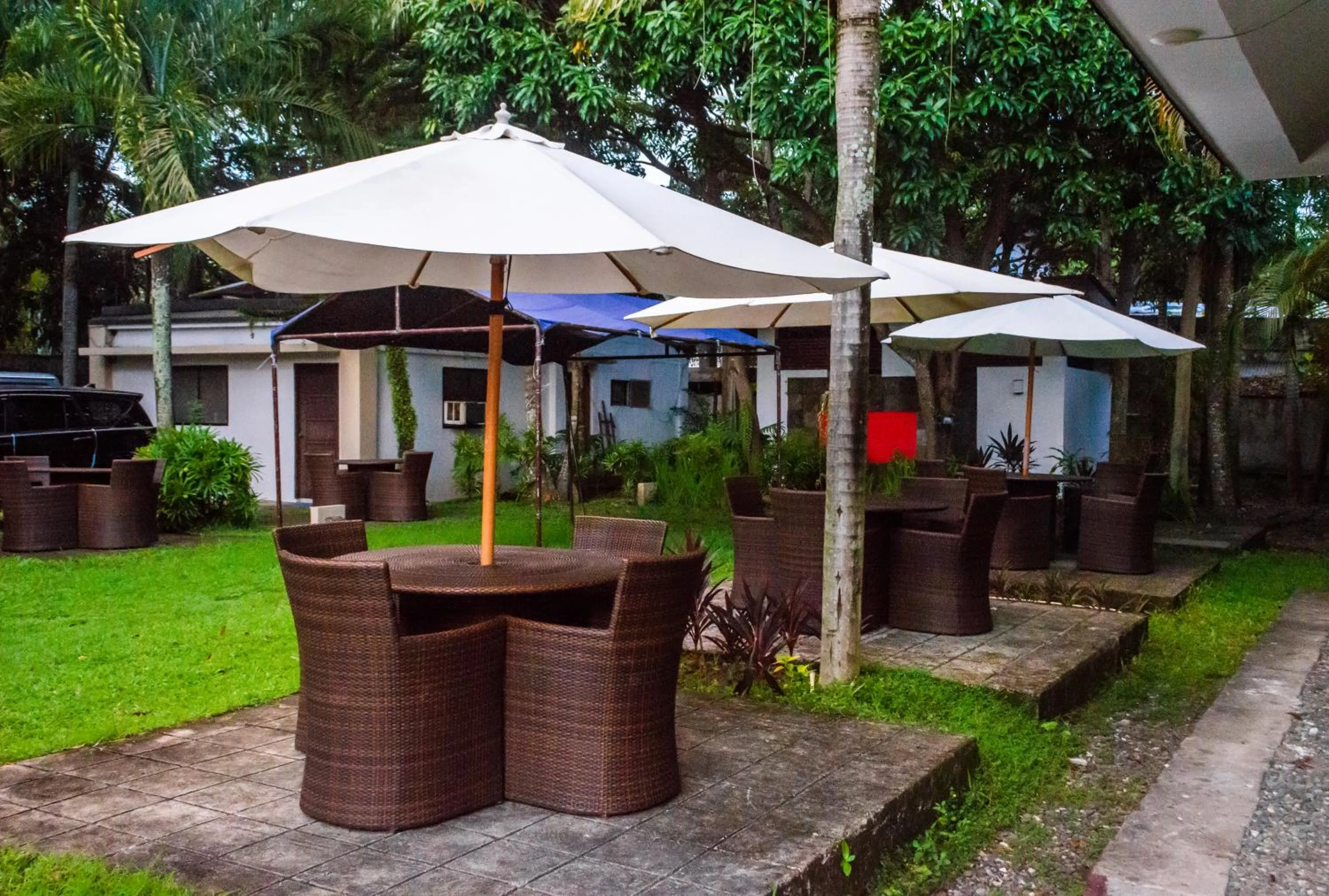 Garden view in Sheridan Boutique Resort Iloilo