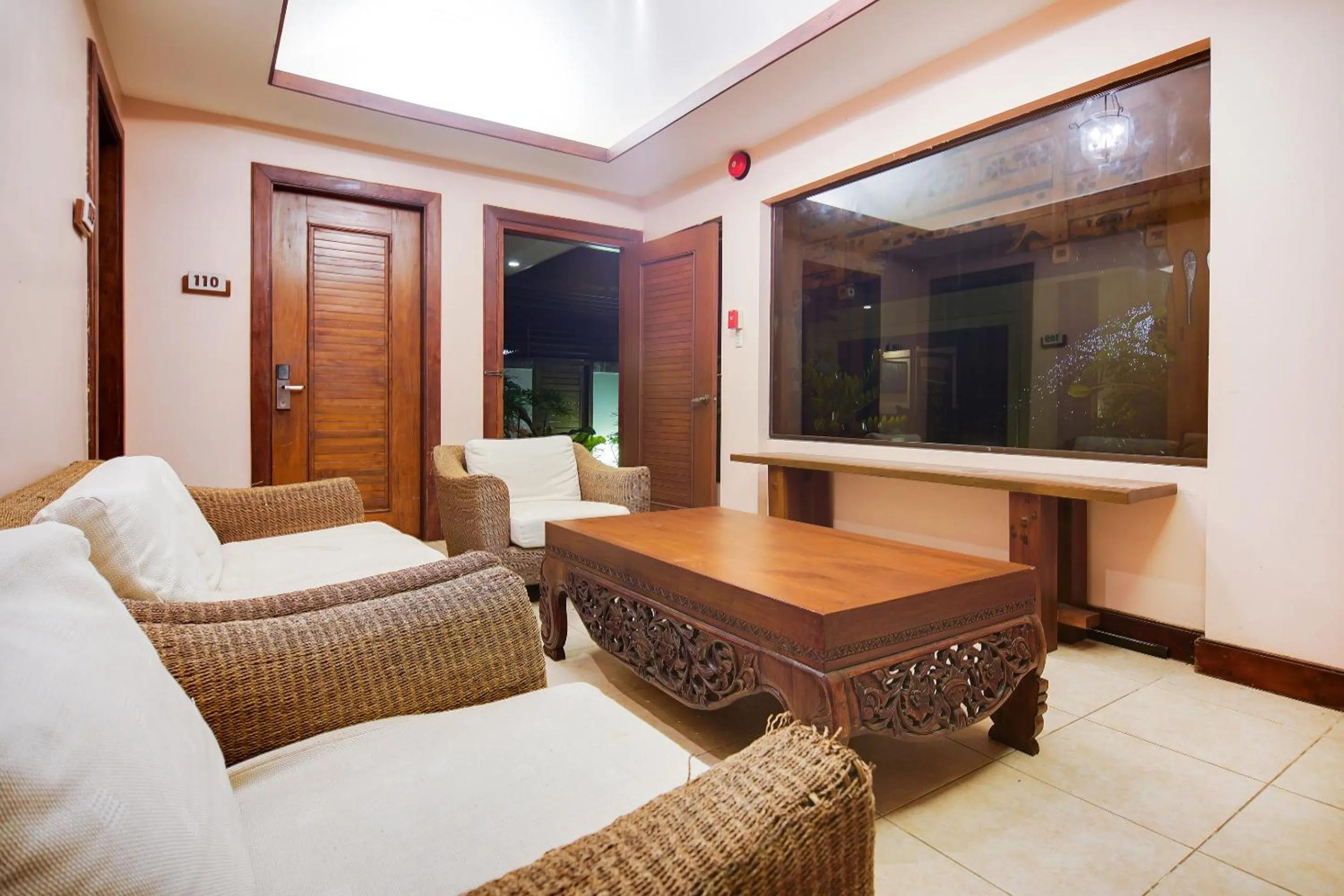 Seating area in Sheridan Boutique Resort Iloilo