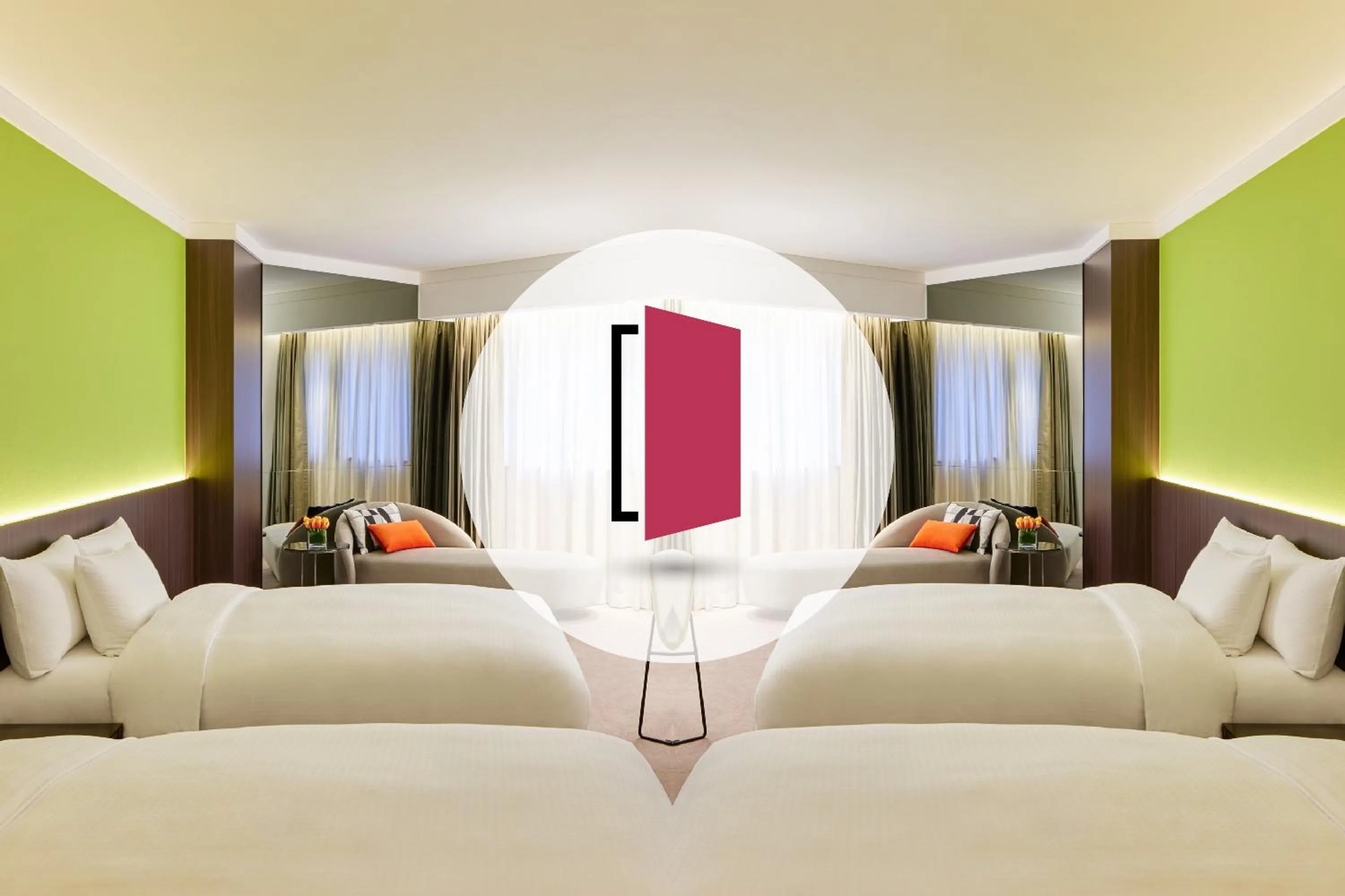 Bedroom, Bed in Prince Hotel, Marco Polo