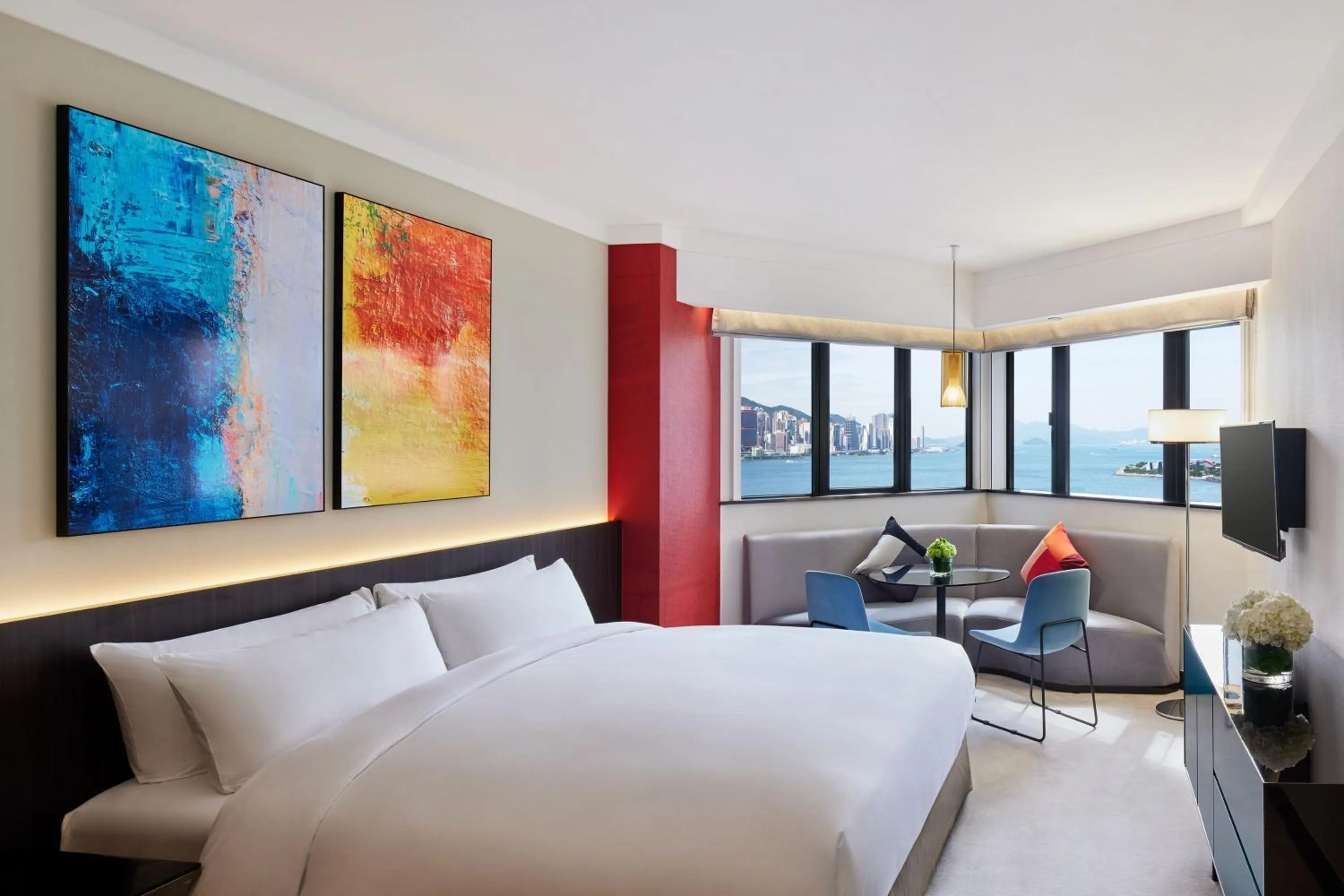 Continental Harbor View Room in Prince Hotel, Marco Polo