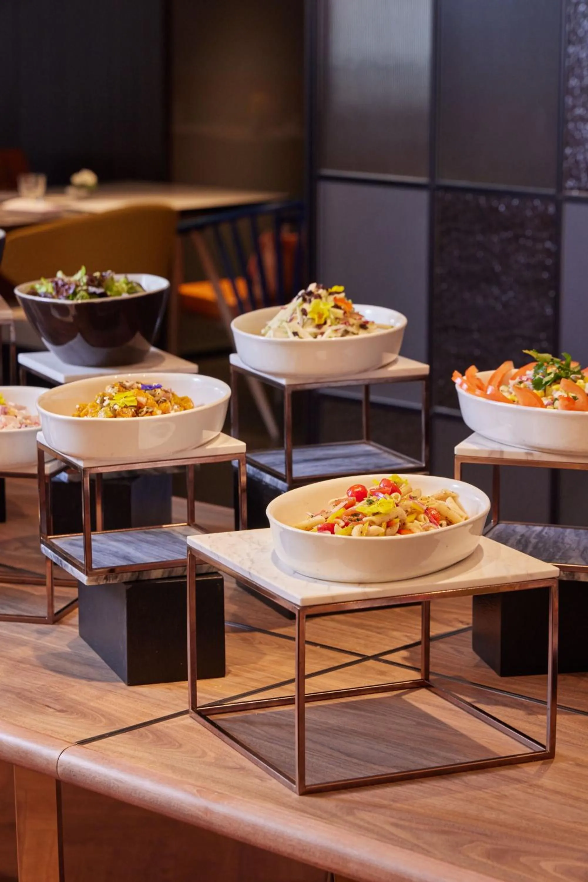 Buffet breakfast in Prince Hotel, Marco Polo