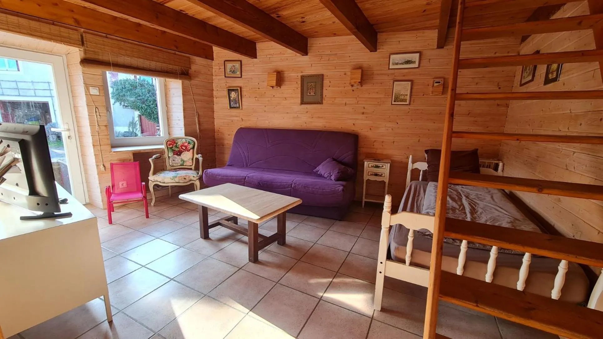 Living room in Chambres d'Hôtes Le Plessis à Broye