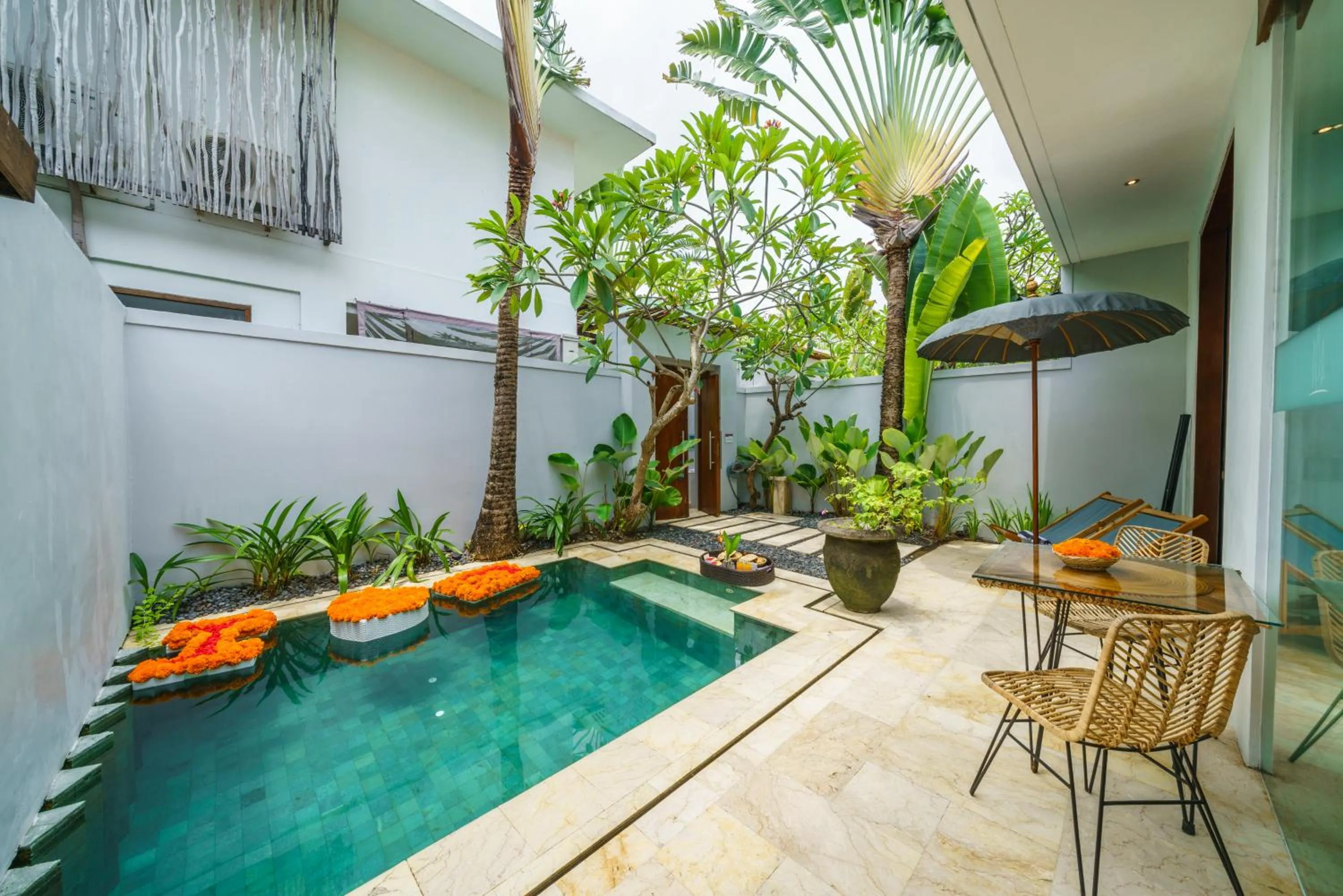 Garden in Anema Villa Seminyak