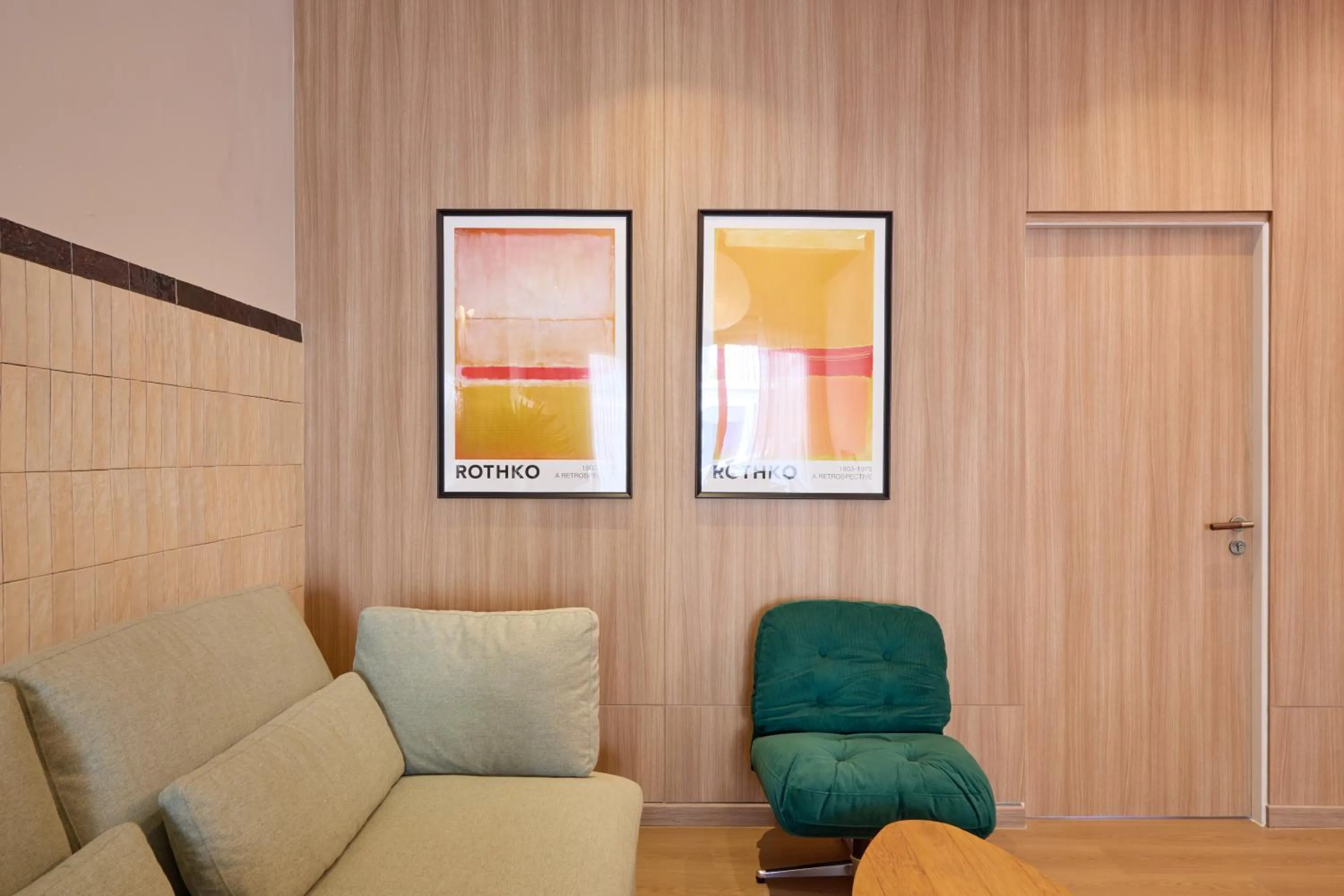 Living room in Theme Boutique Hotel Bangkok