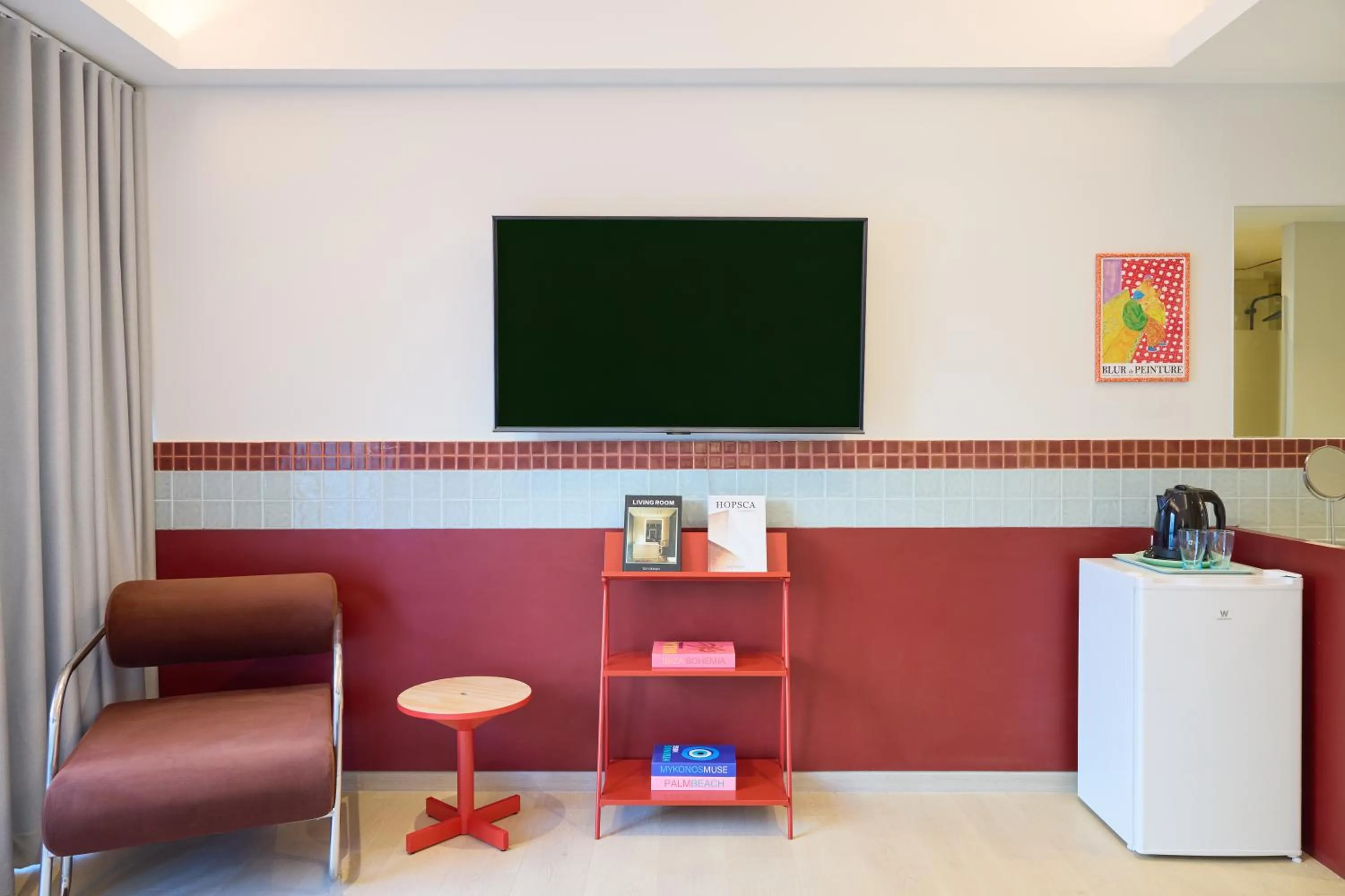 Living room in Theme Boutique Hotel Bangkok