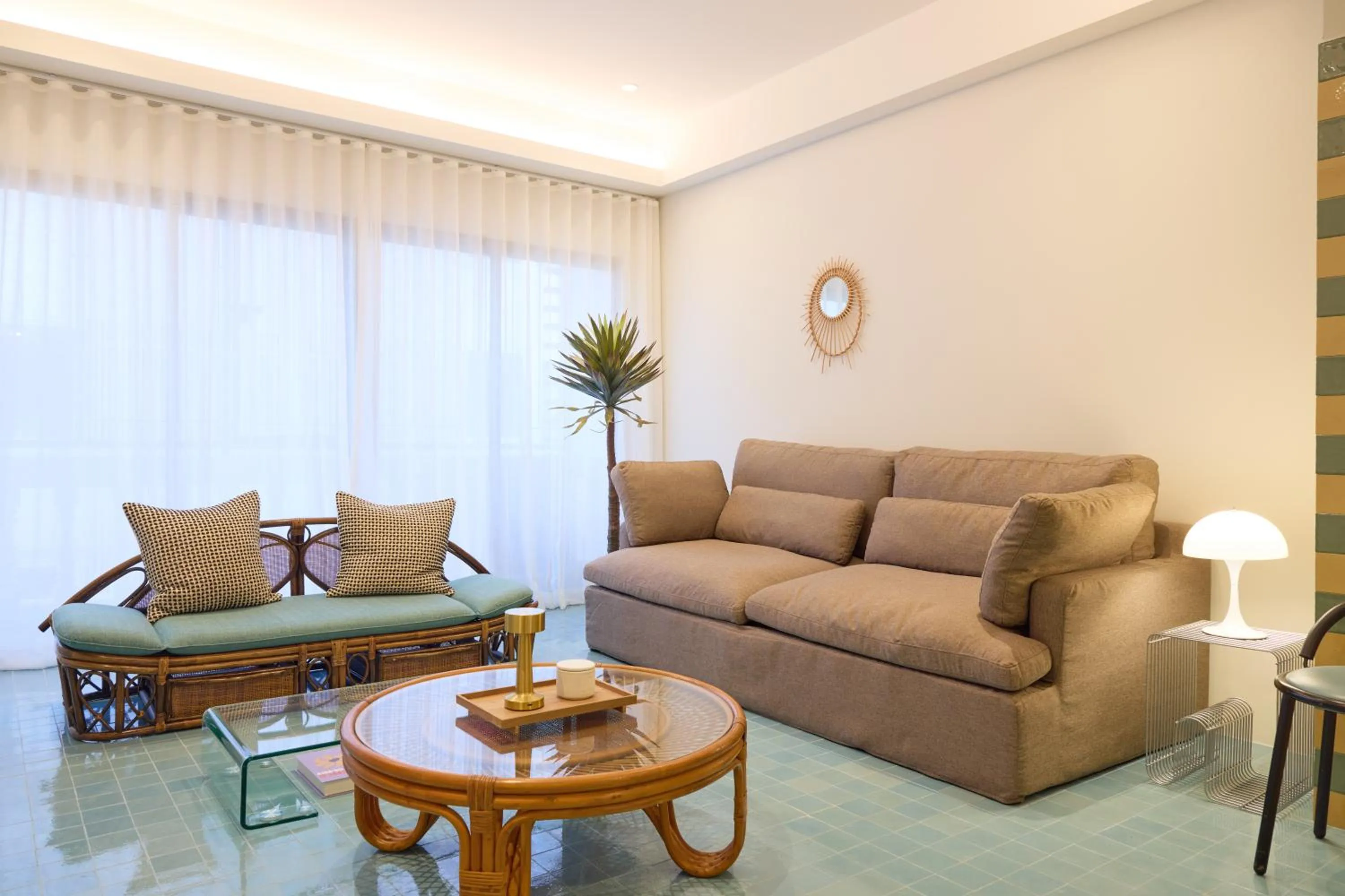 Living room in Theme Boutique Hotel Bangkok