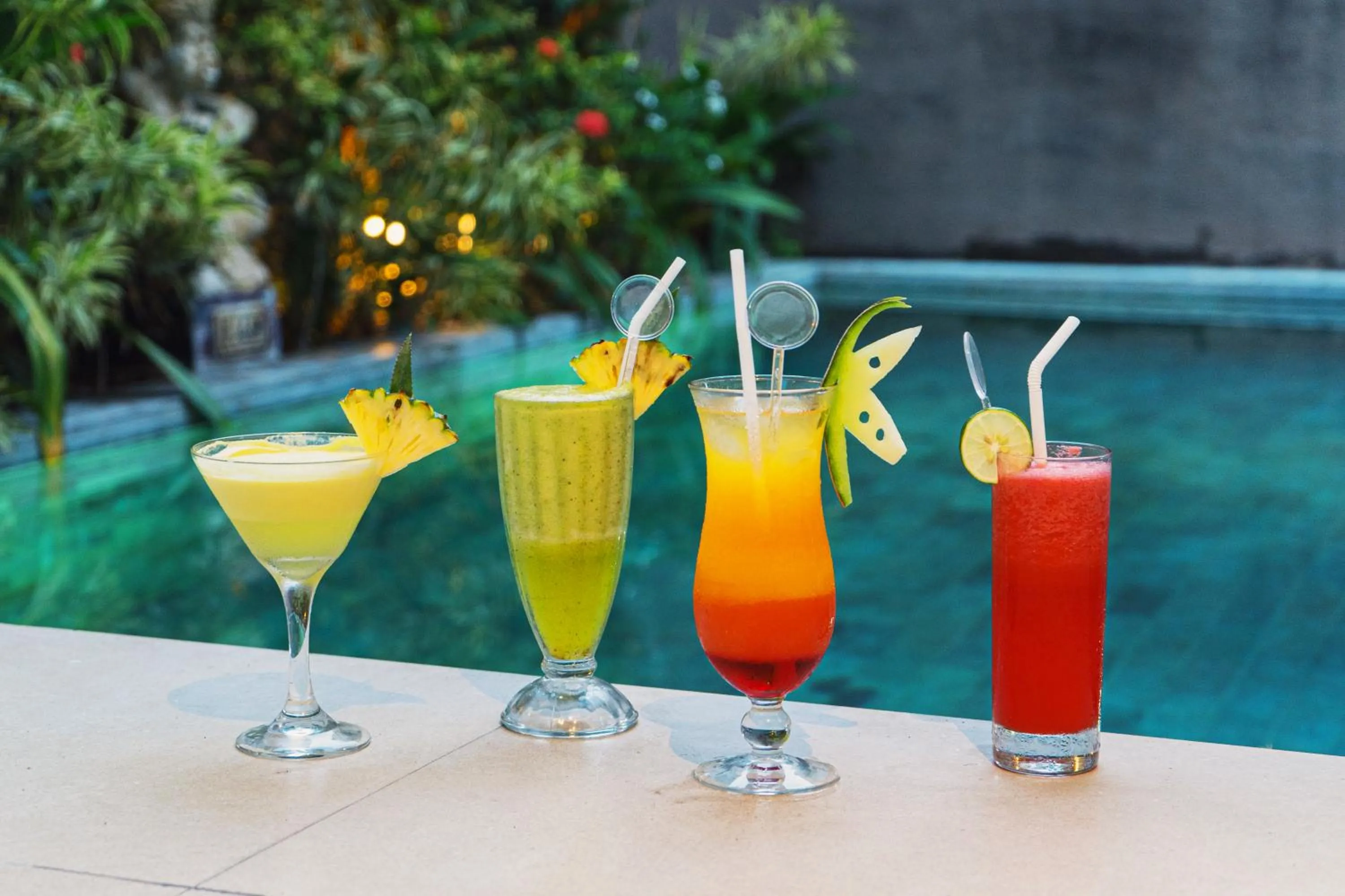 Drinks in Asa Bali Luxury Villas & Spa