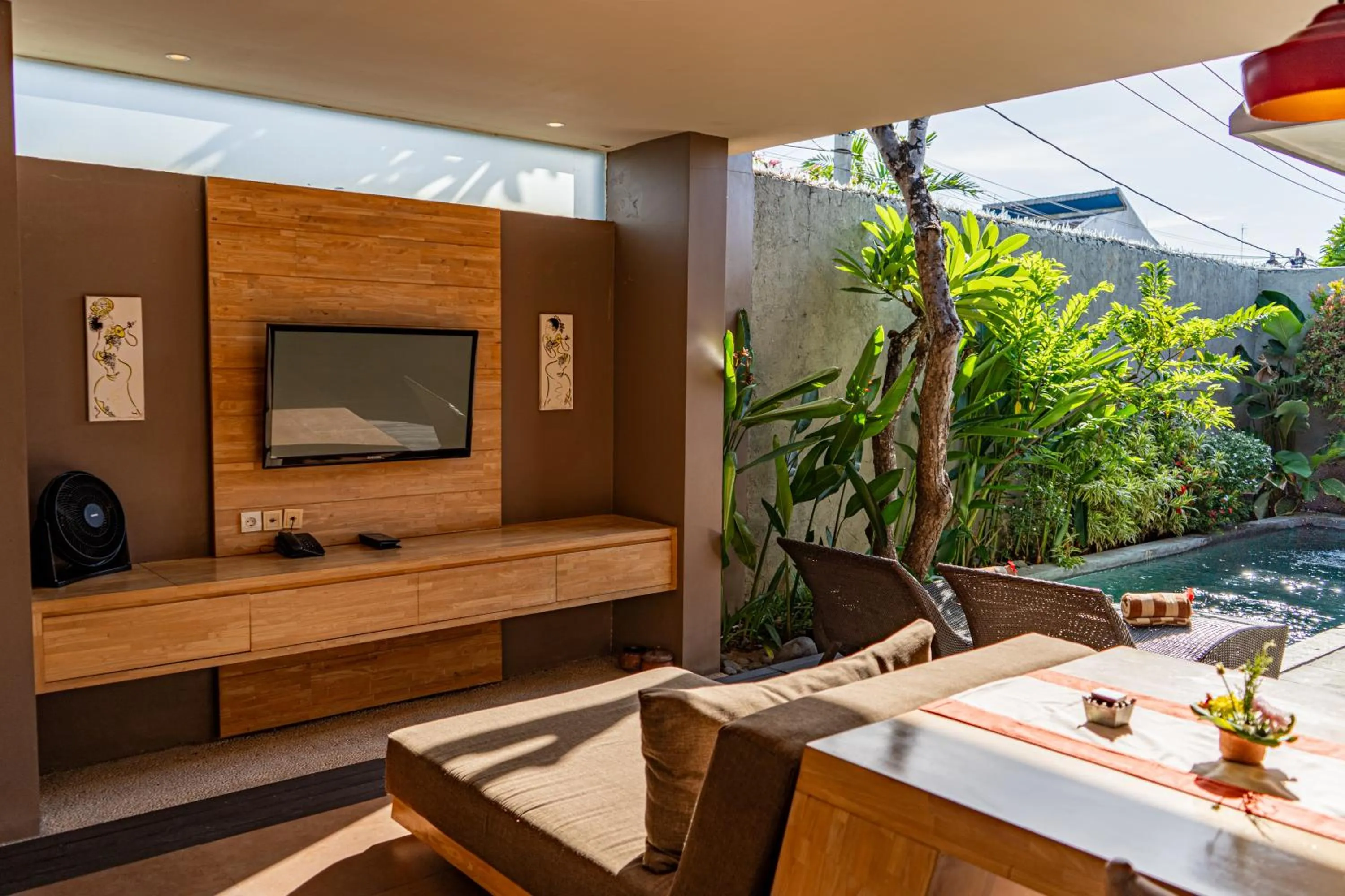 Living room in Asa Bali Luxury Villas & Spa