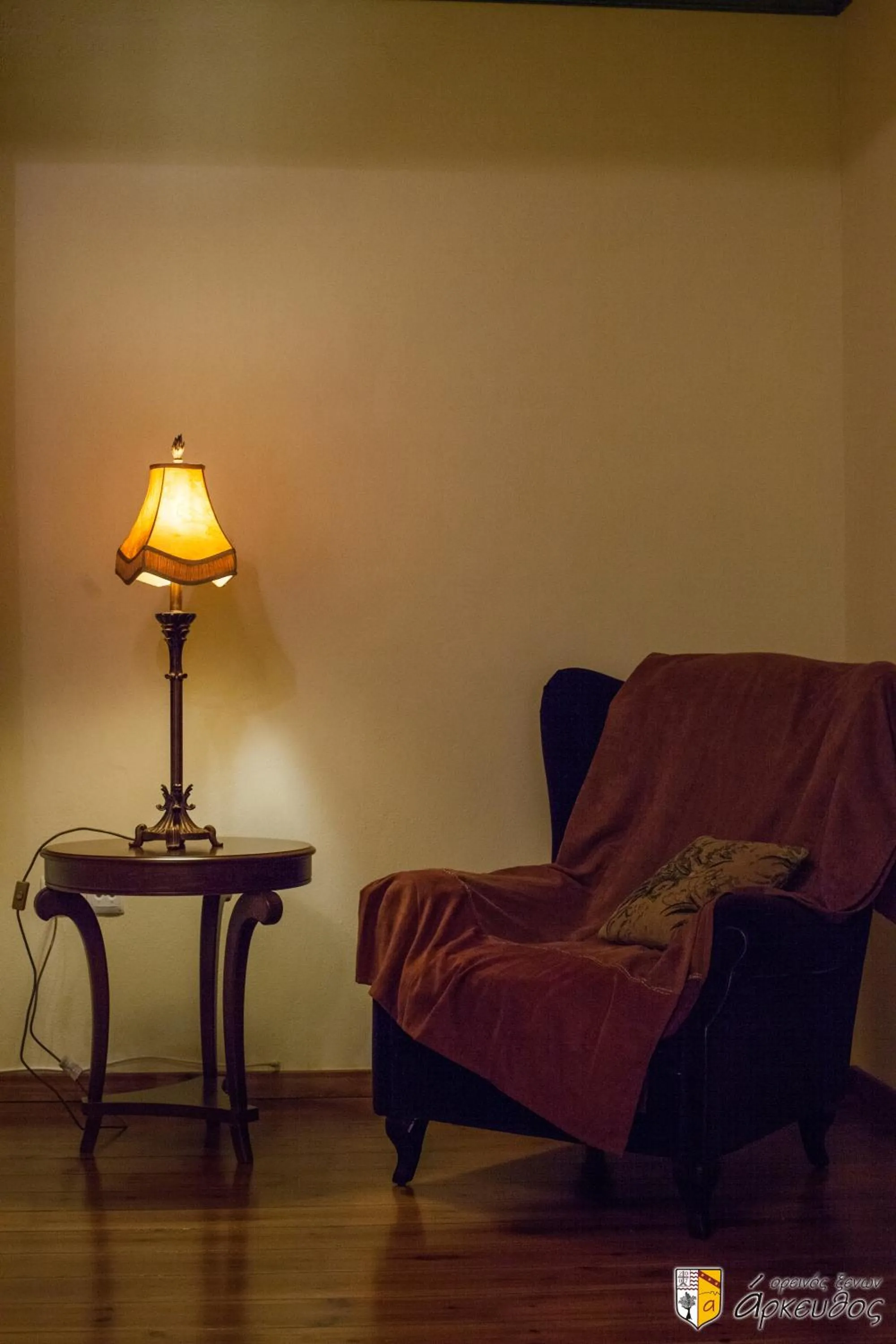 Decorative detail in Arkefthos Mountain Hotel