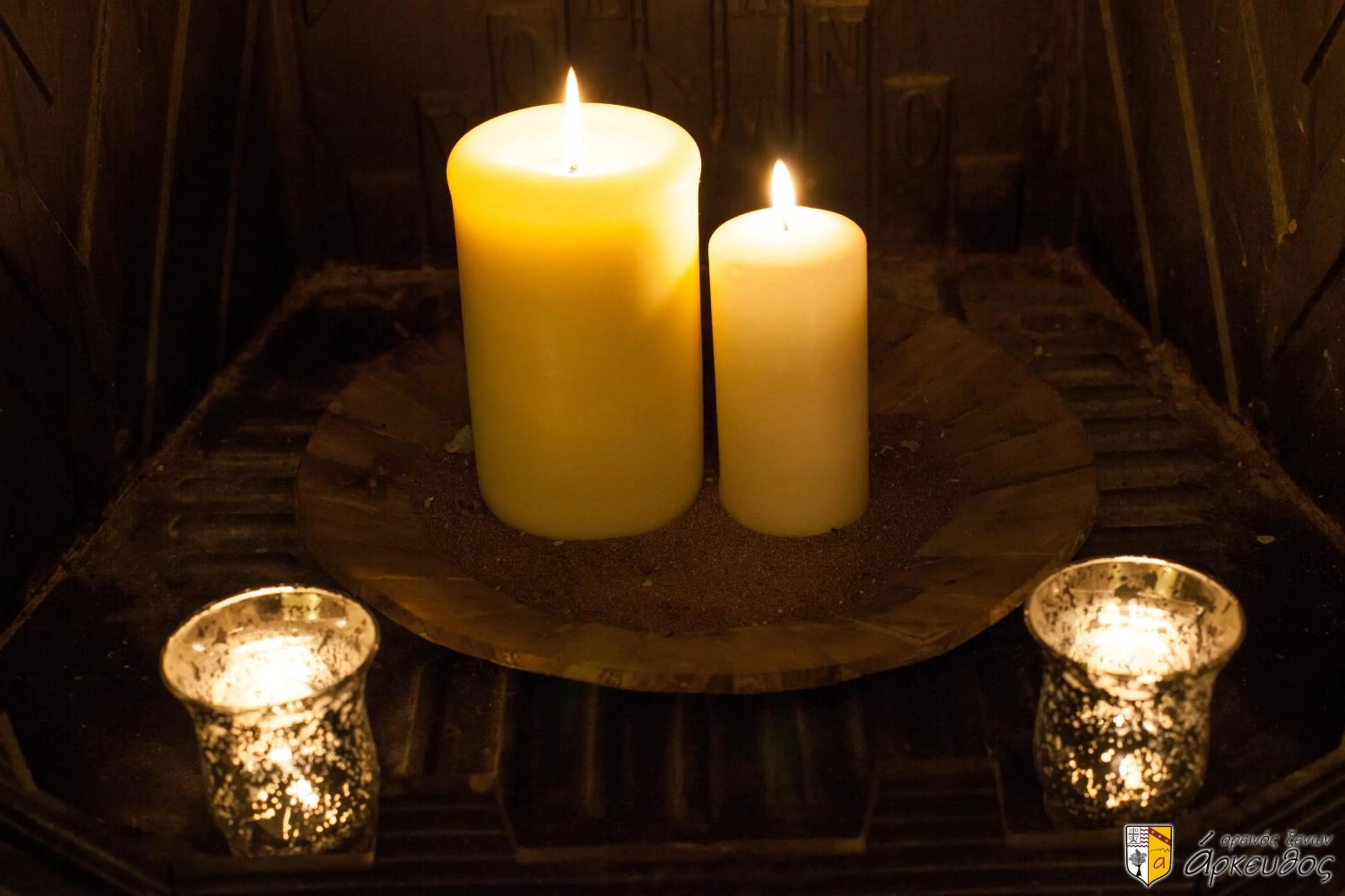 Decorative detail in Arkefthos Mountain Hotel