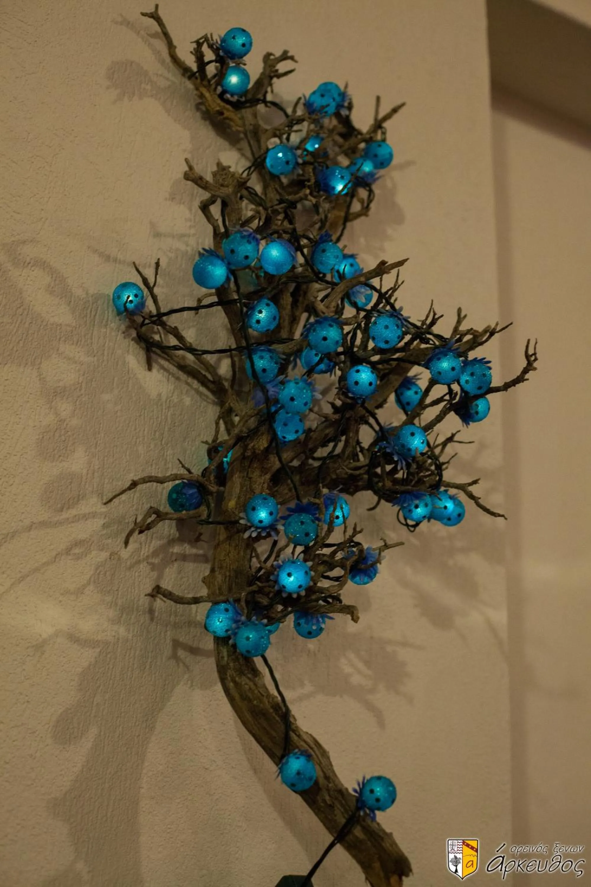 Decorative detail in Arkefthos Mountain Hotel