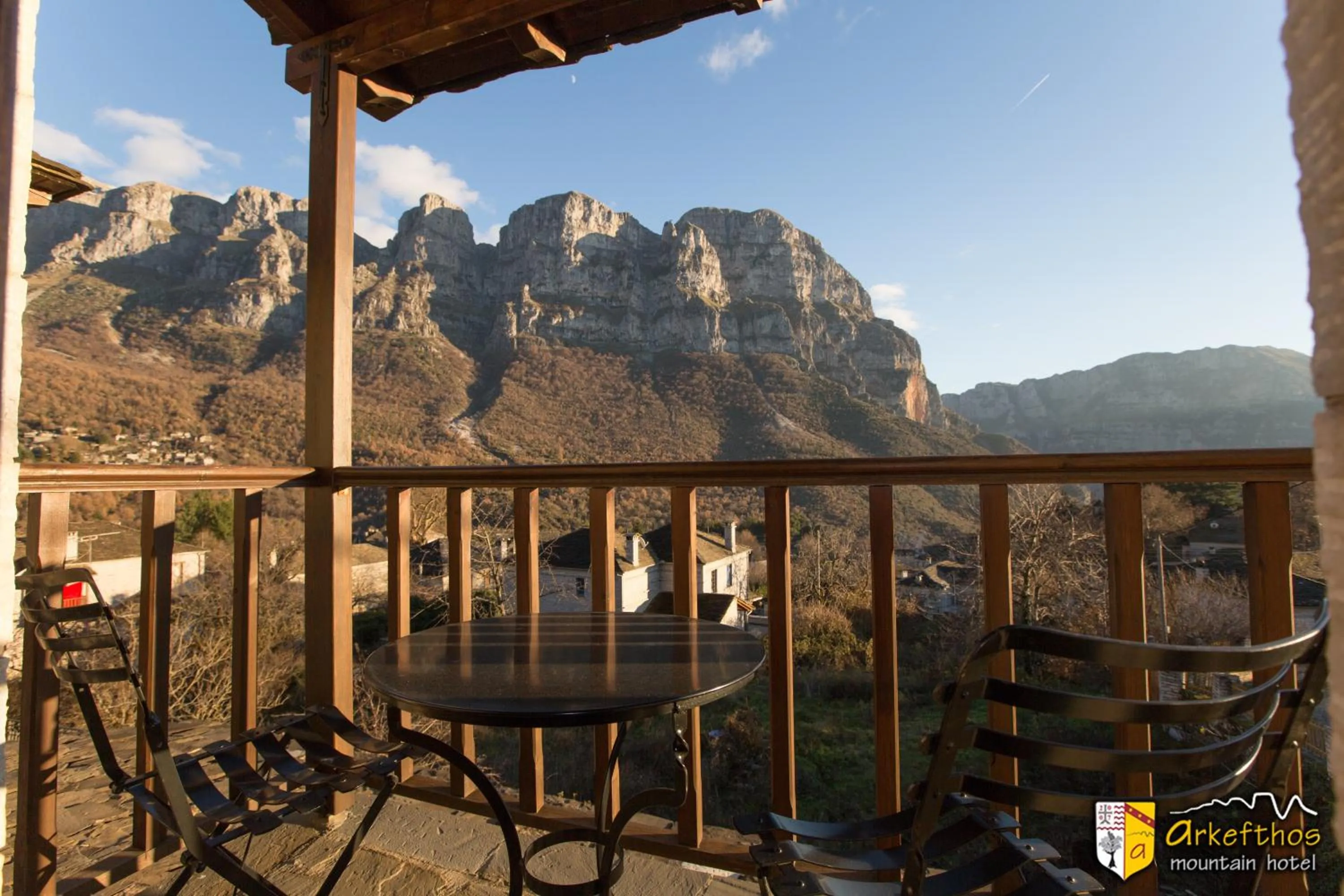 Balcony/Terrace in Arkefthos Mountain Hotel