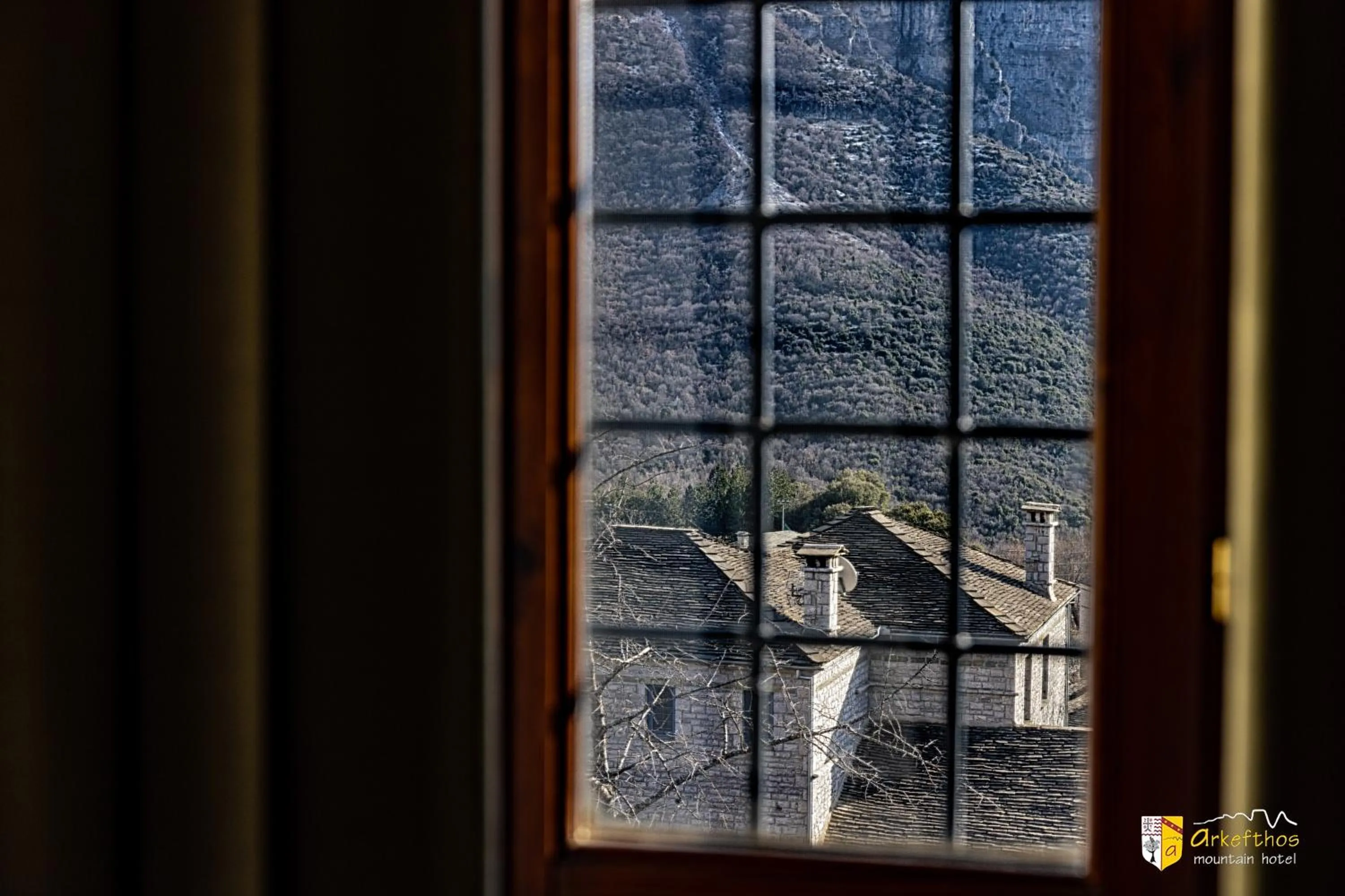 Mountain view in Arkefthos Mountain Hotel