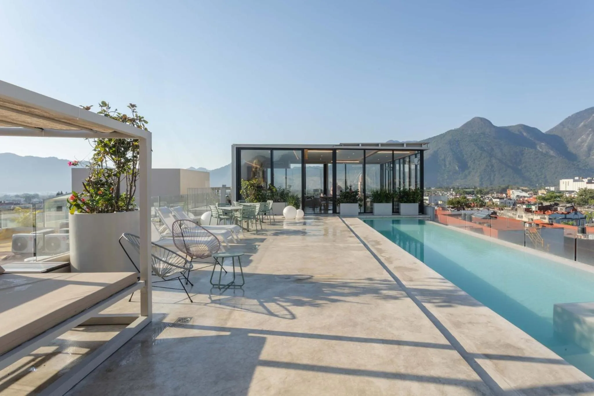 Swimming pool in Gamma Orizaba Grand Hotel de France
