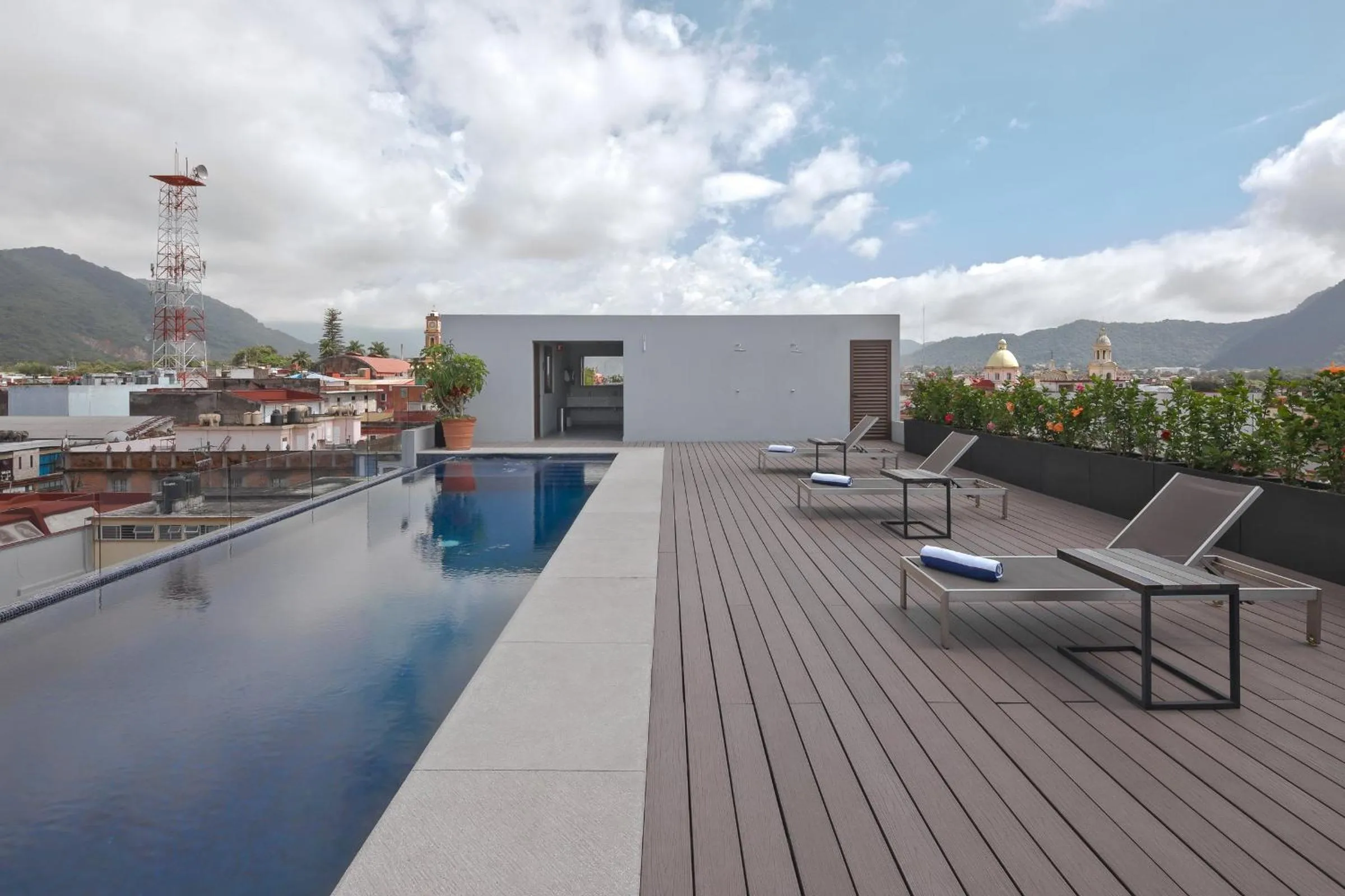 Swimming pool in Gamma Orizaba Grand Hotel de France