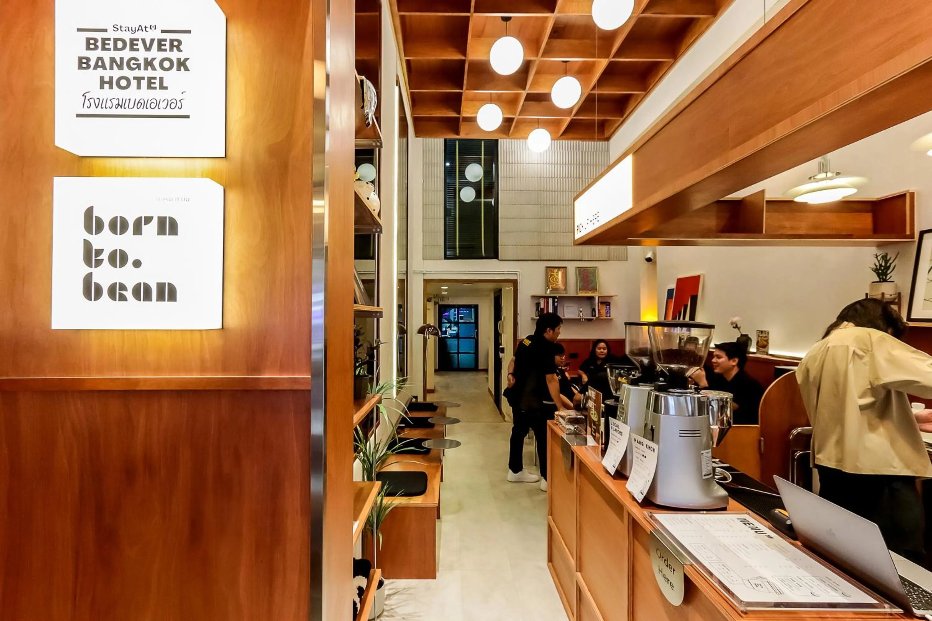 Property building in StayAt Bedever Bangkok Hotel