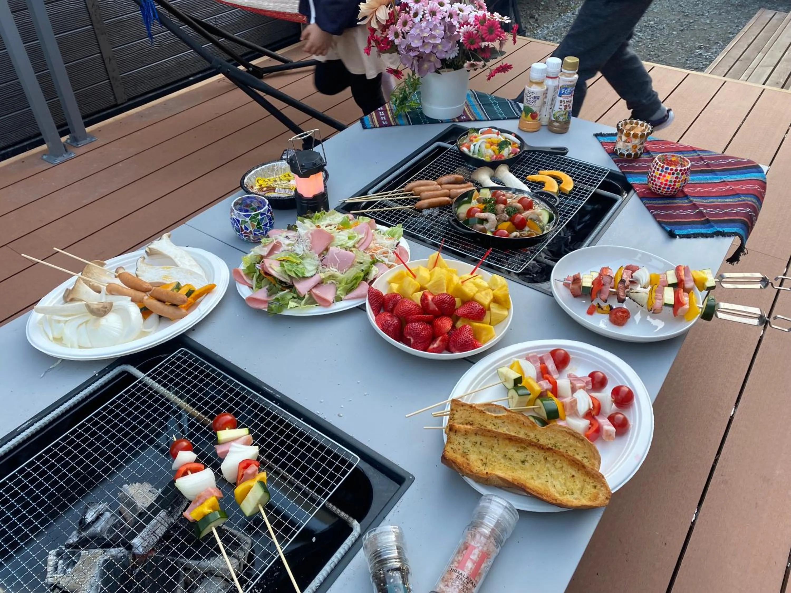BBQ facilities in Mt Fuji Glamping TOURIST VILLA Kawaguchiko