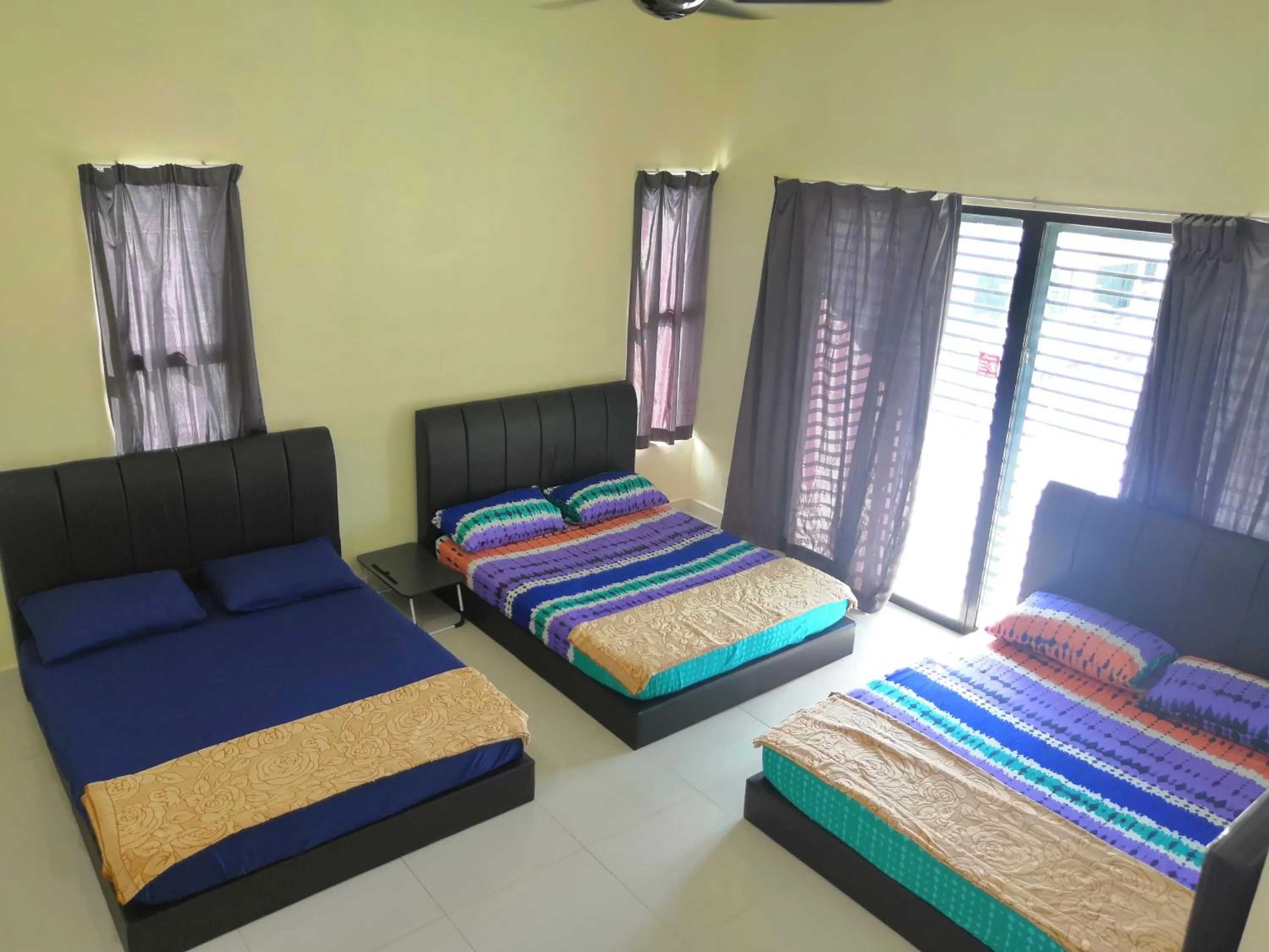 Bed in WeJDAN INN BALIK PULAU, PENANG ISLAND