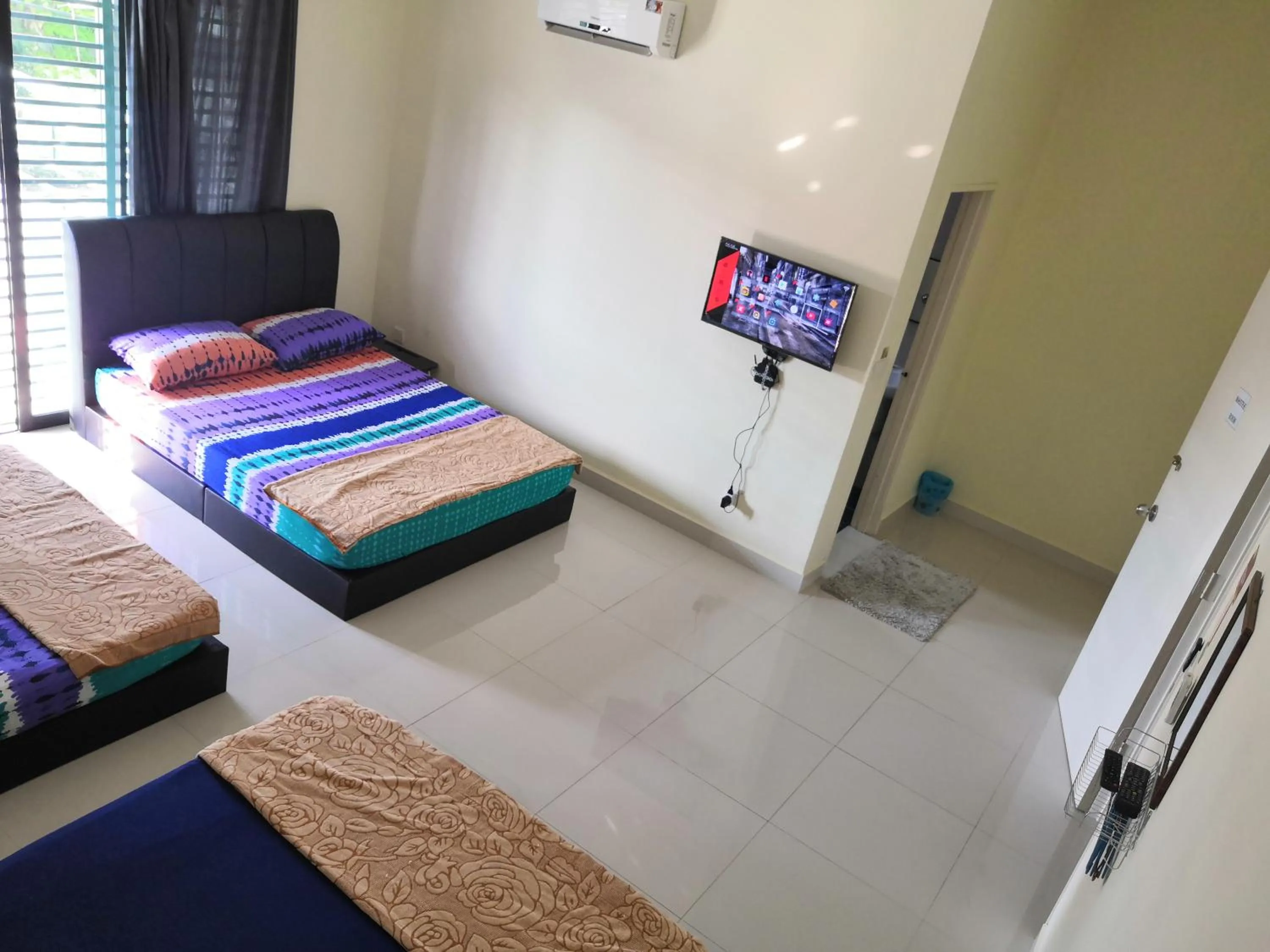 Bed in WeJDAN INN BALIK PULAU, PENANG ISLAND