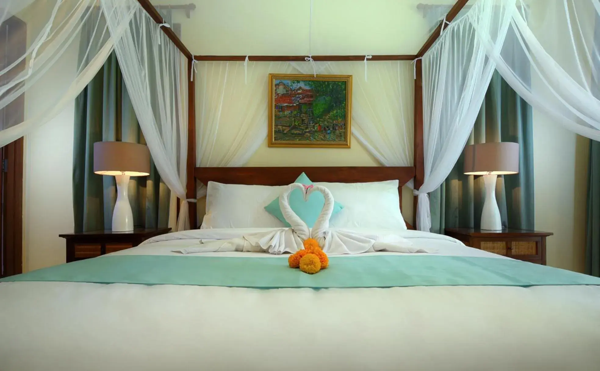 Queen Room with Balcony in Rumah Ganesha Ubud Queen Room with Balcony in Rumah Ganesha Ubud