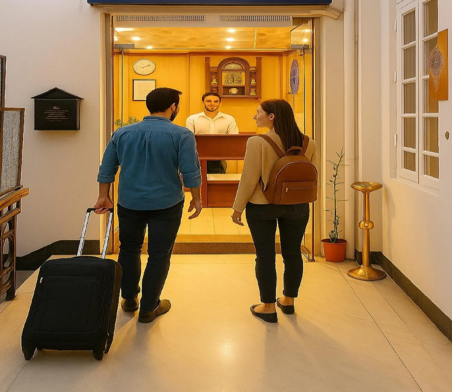 Property building in The location Hotel