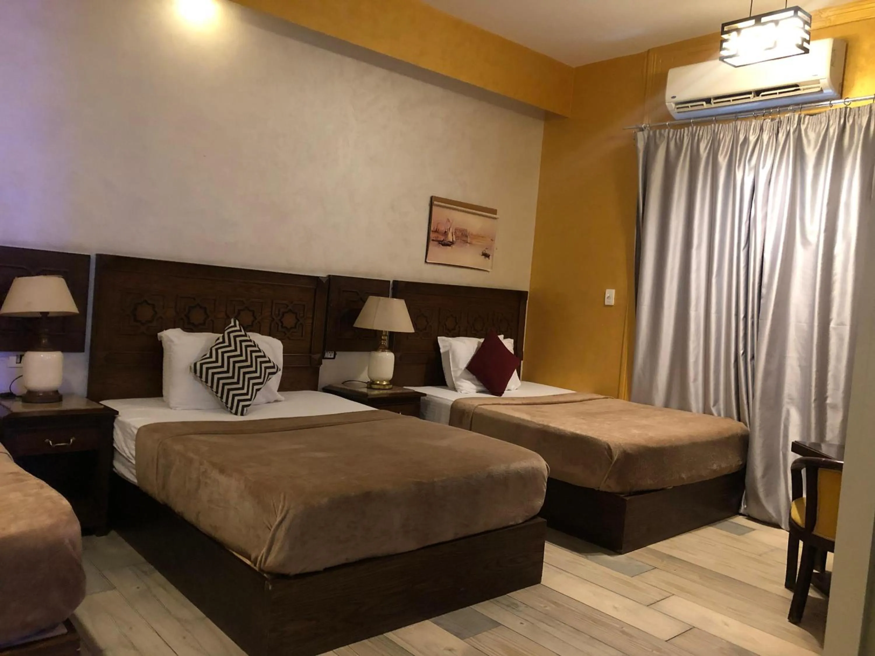 Bed in The location Hotel