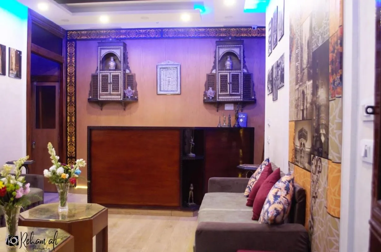 Seating area in The location Hotel