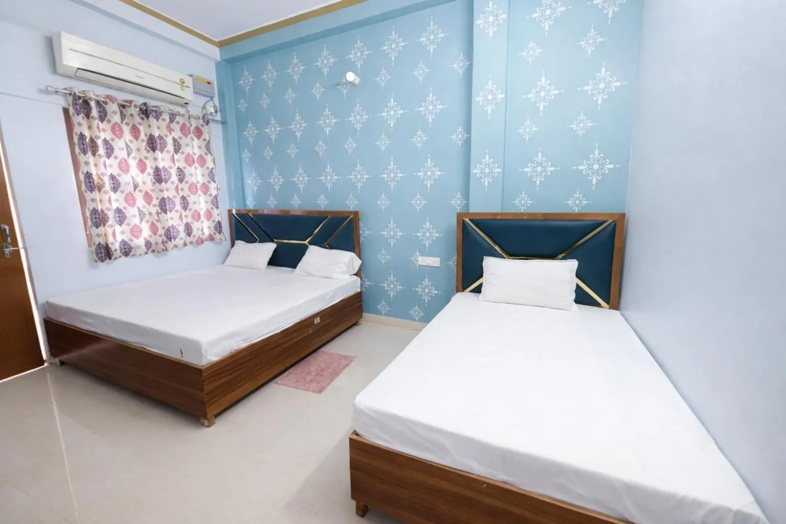 Bed in Mahamaya Guest House