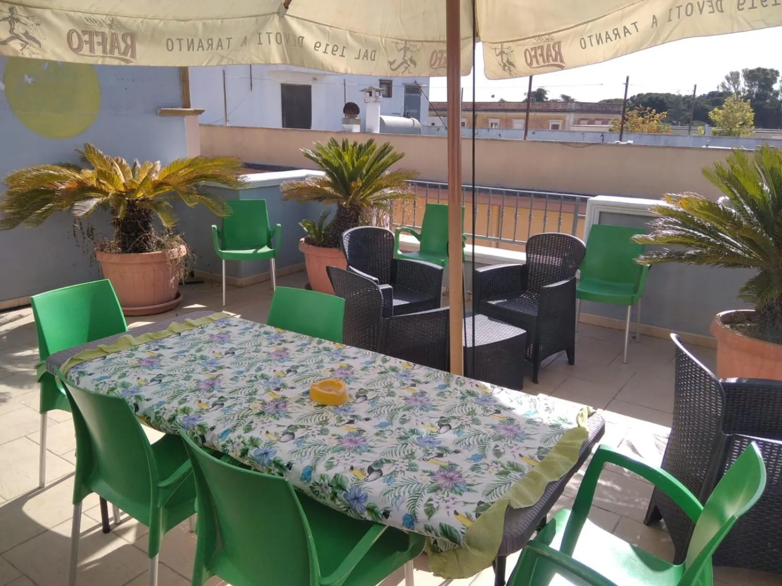 Balcony/Terrace in B&b De Mauro