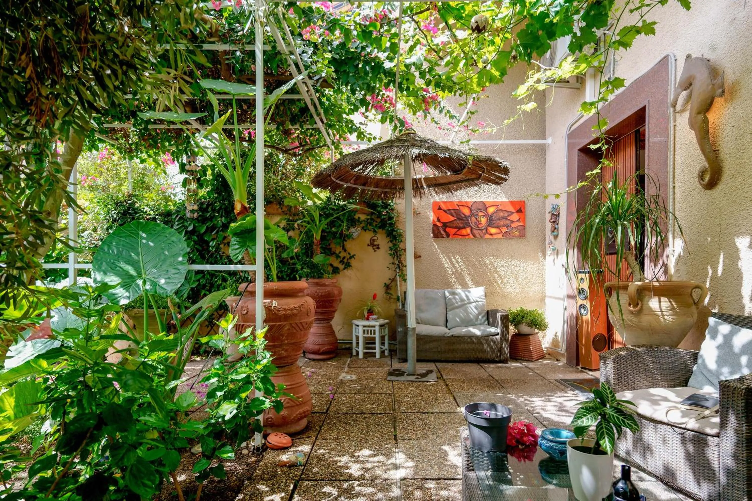 Garden in Villabeachcity Guesthouse