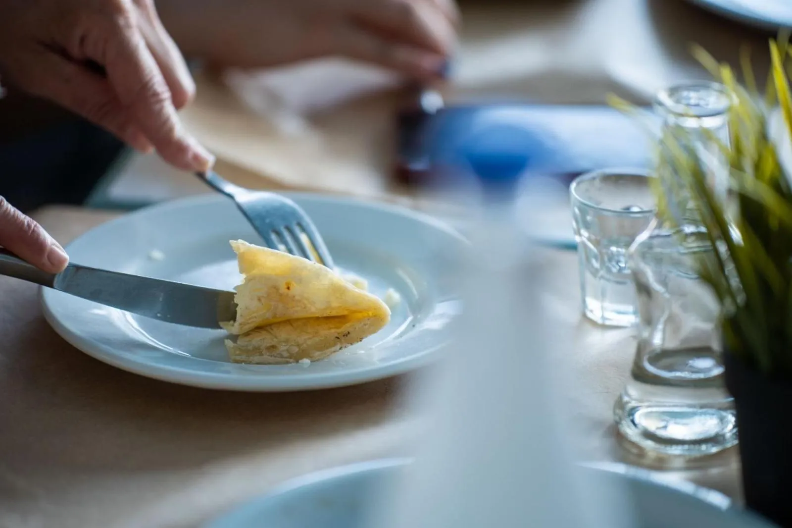 Breakfast in Samaria by the Sea